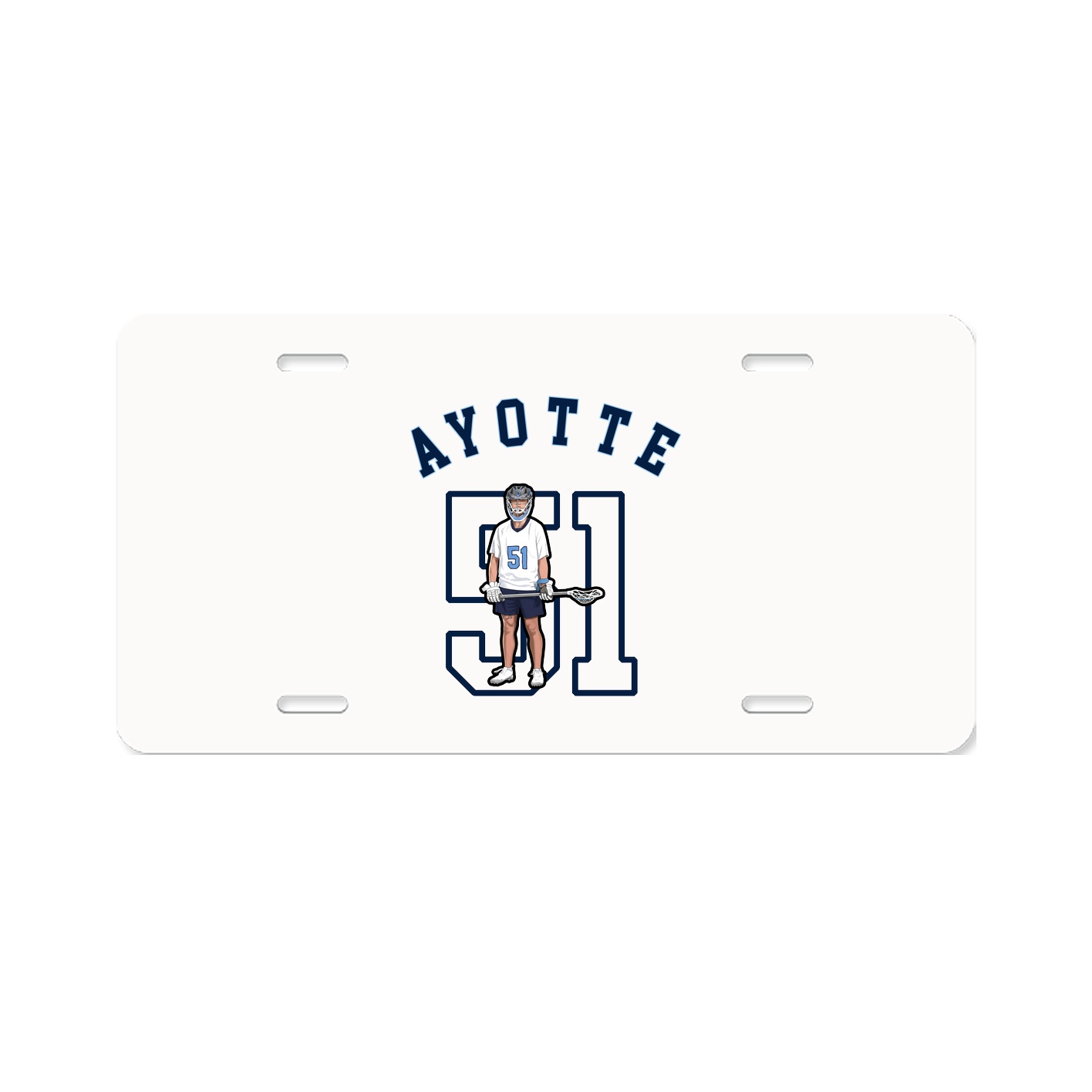 License Plate — Shirsey Arch in Classic