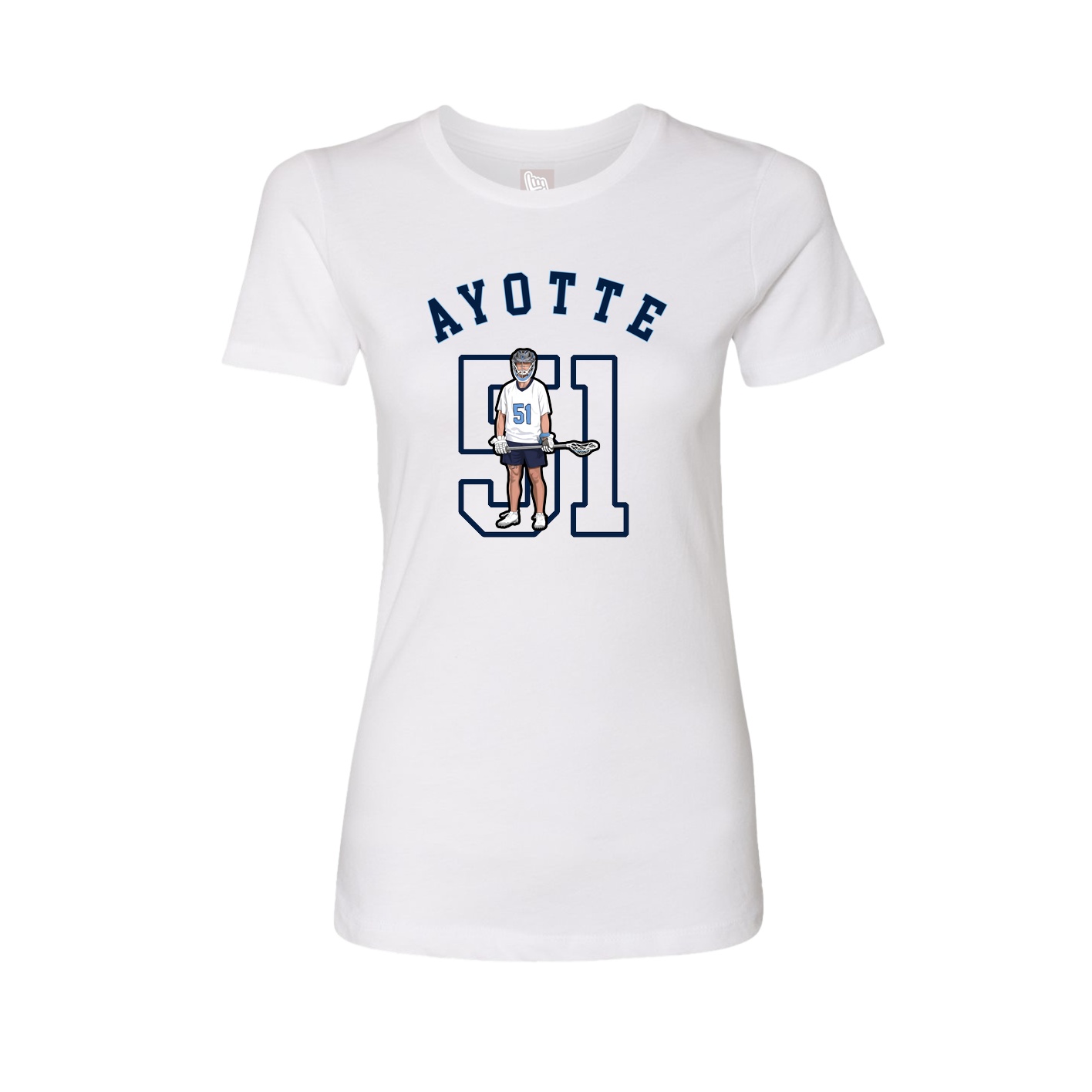 Womens Tee — Shirsey Arch in White