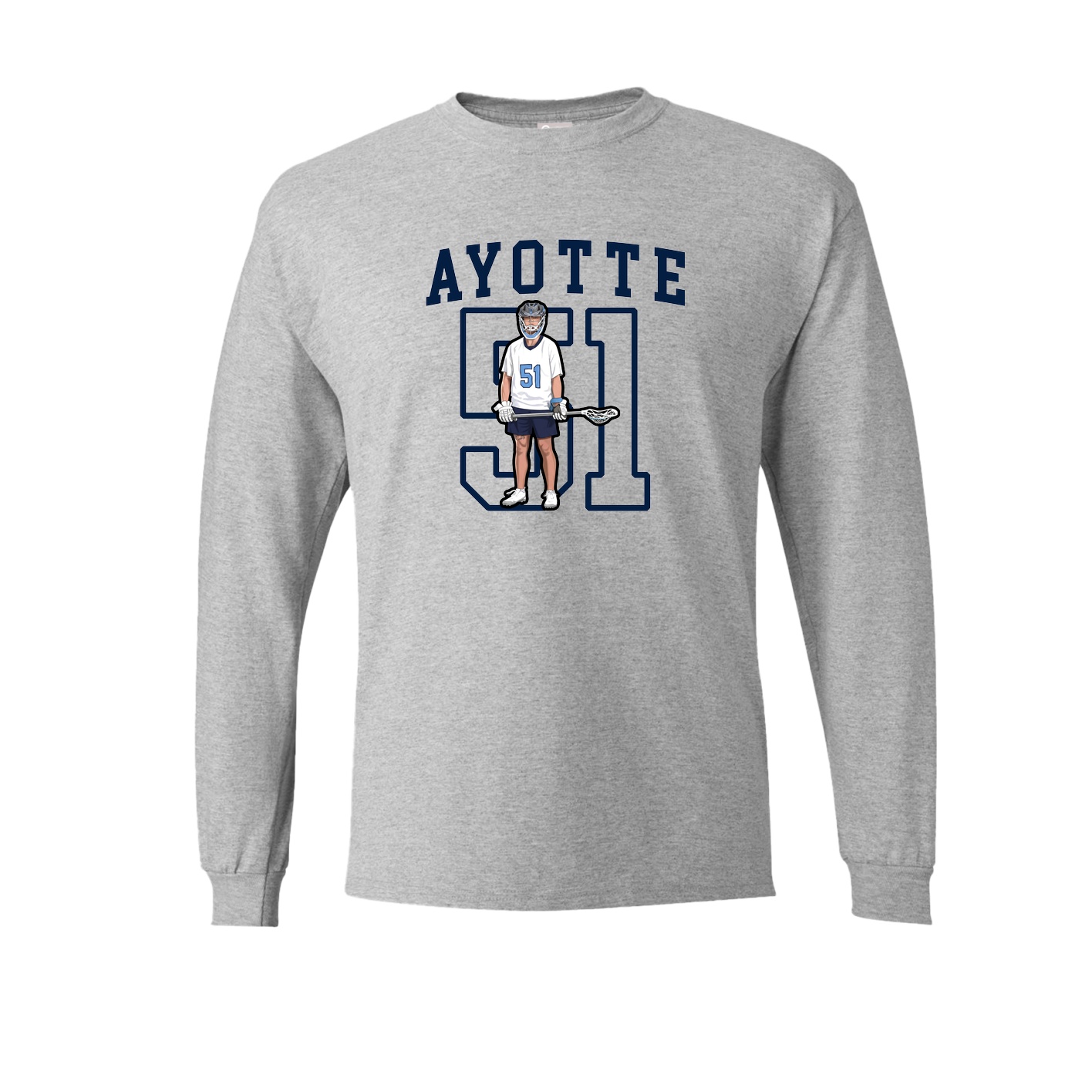 Long Sleeve Tee — Shirsey in Grey