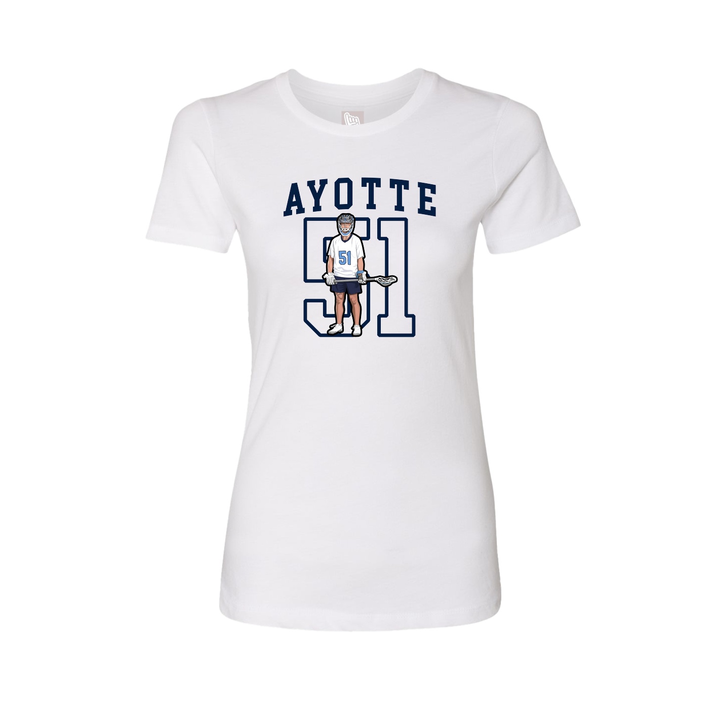 Fitted Women's Tee — Shirsey in White