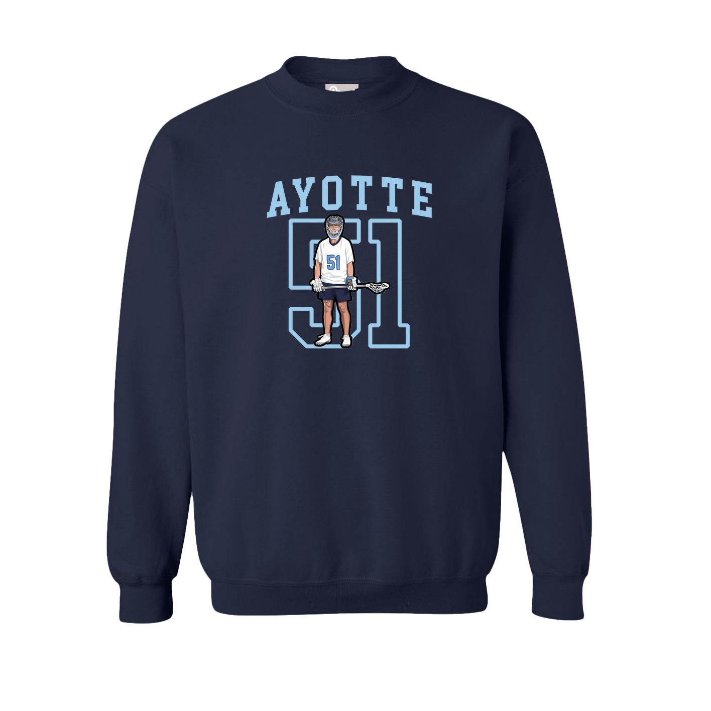 Fleece Crew — Shirsey in Navy
