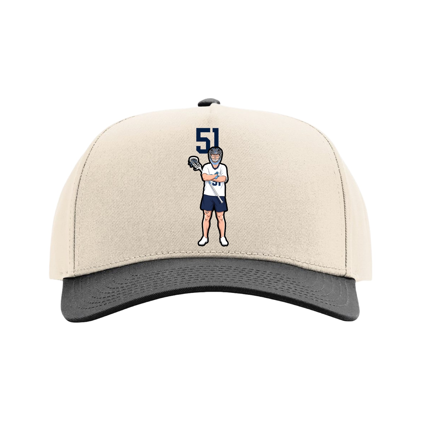 Full Fabric Five-Panel Champ Cap