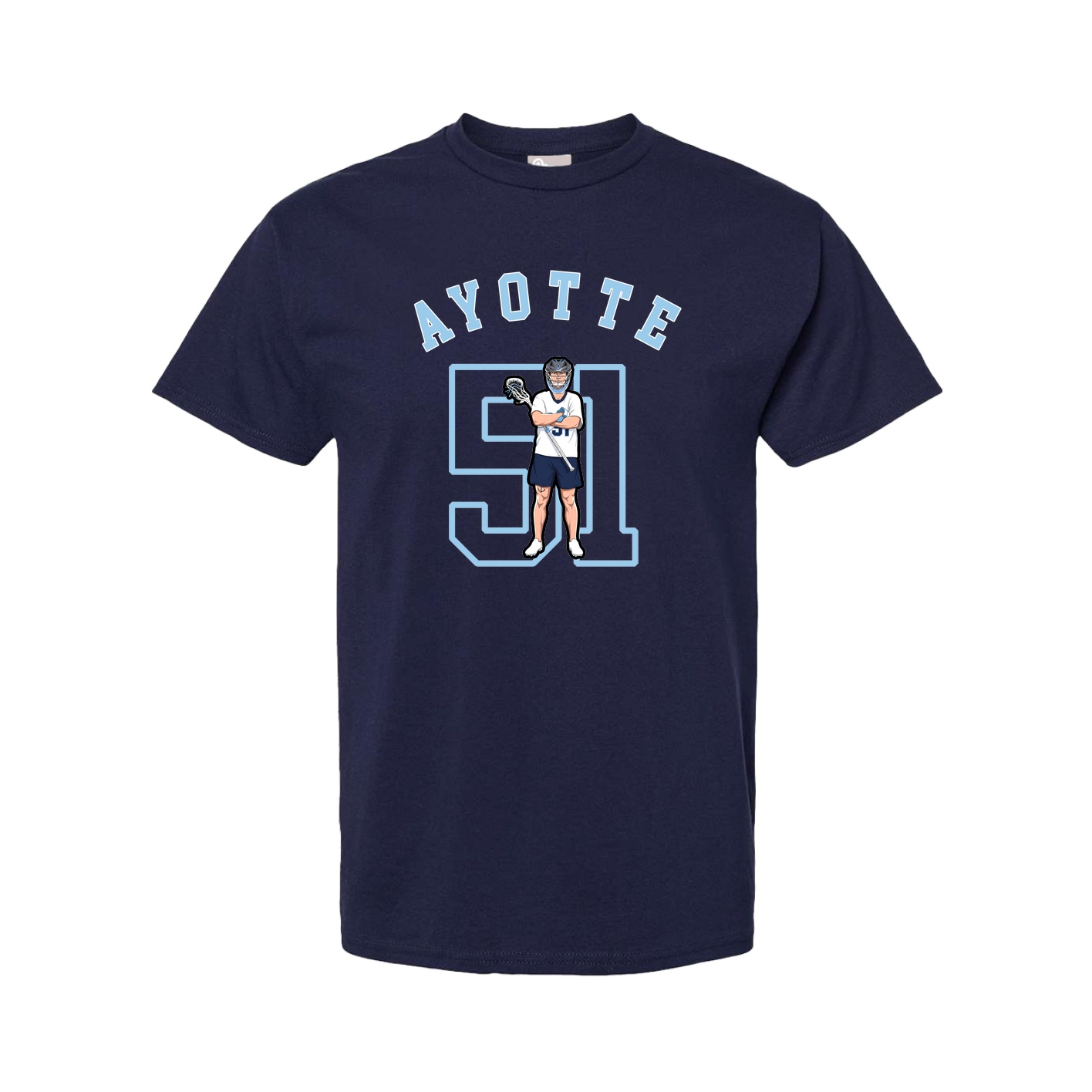 Youth Tee — Shirsey Arch in Navy