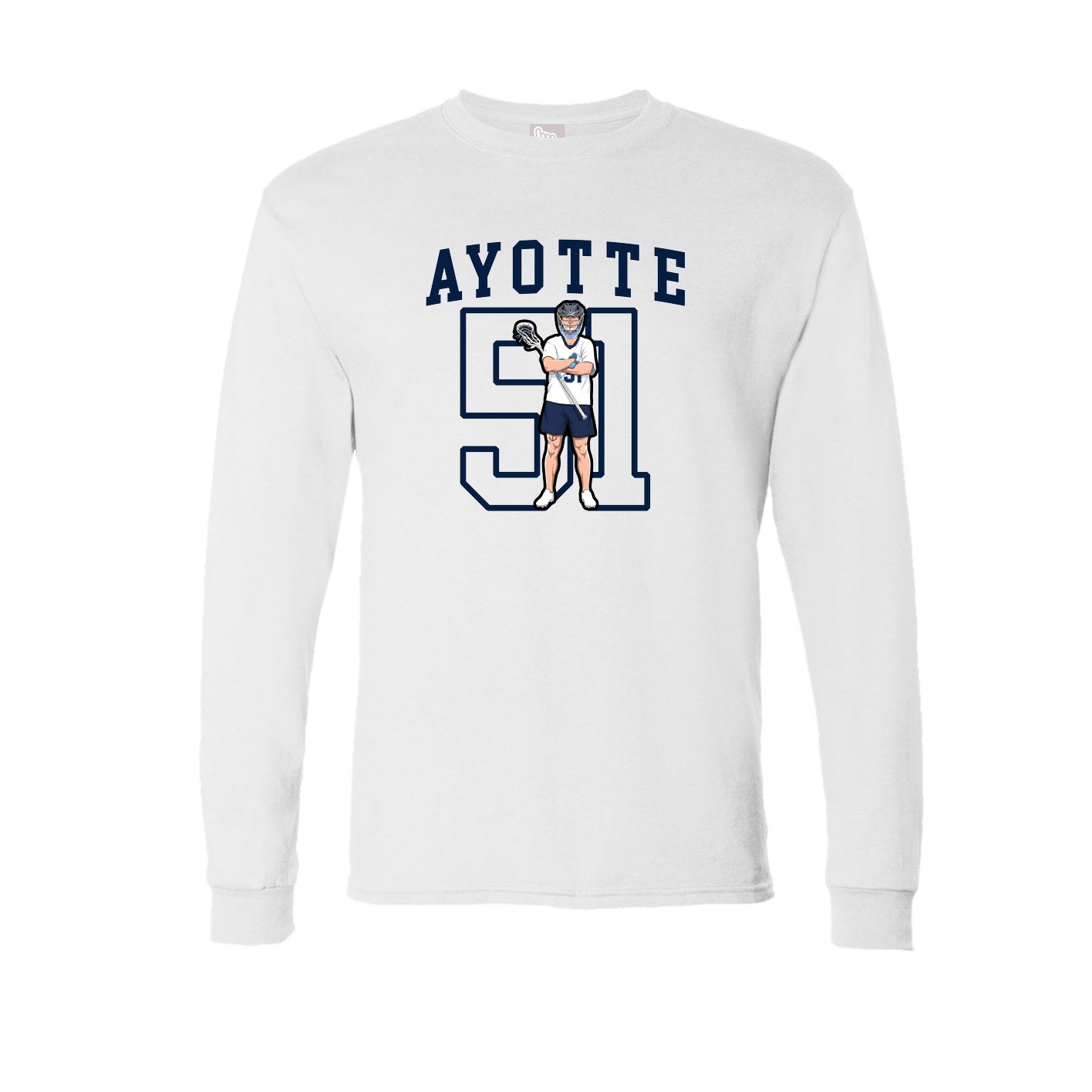Long Sleeve Tee — Shirsey in White
