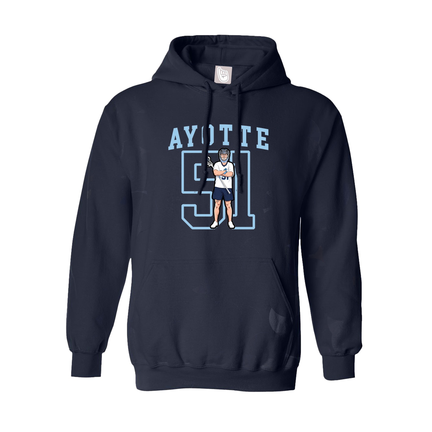 Youth Hoodie — Shirsey in Navy