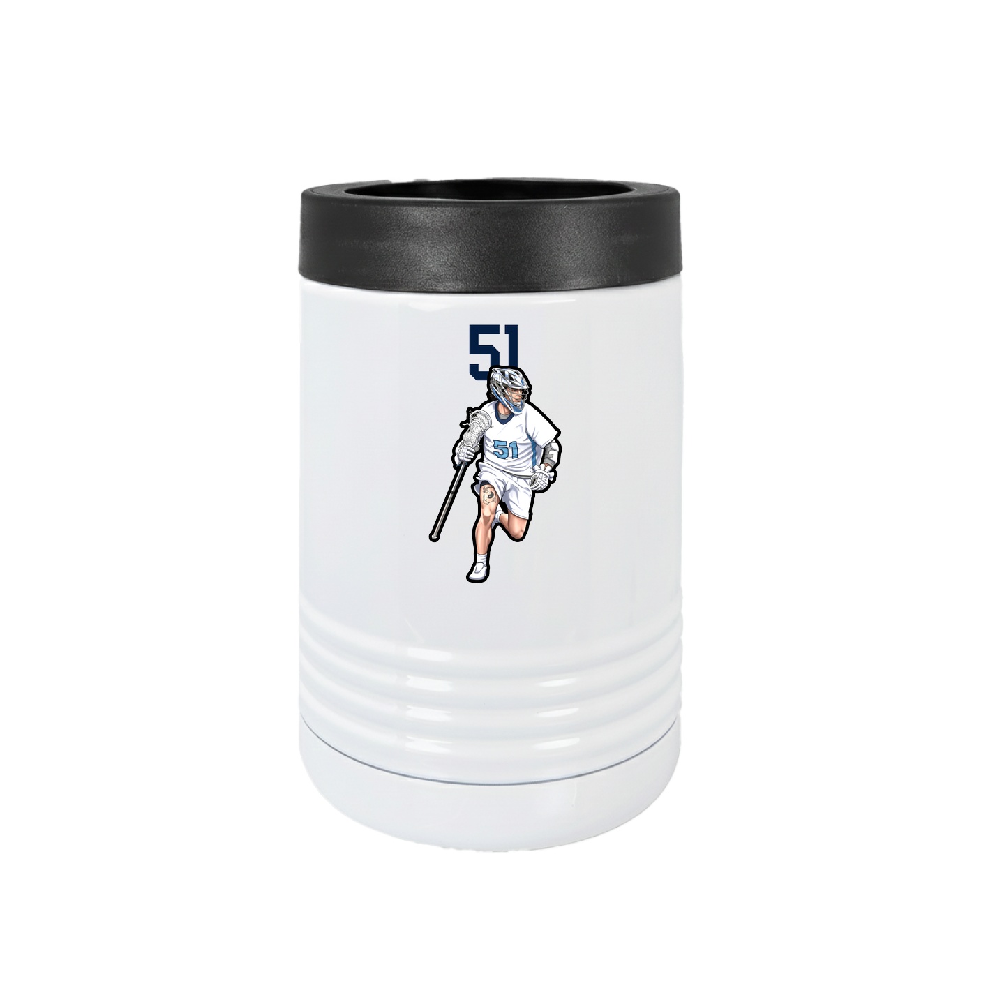 Beverage Holder — Number Top in White