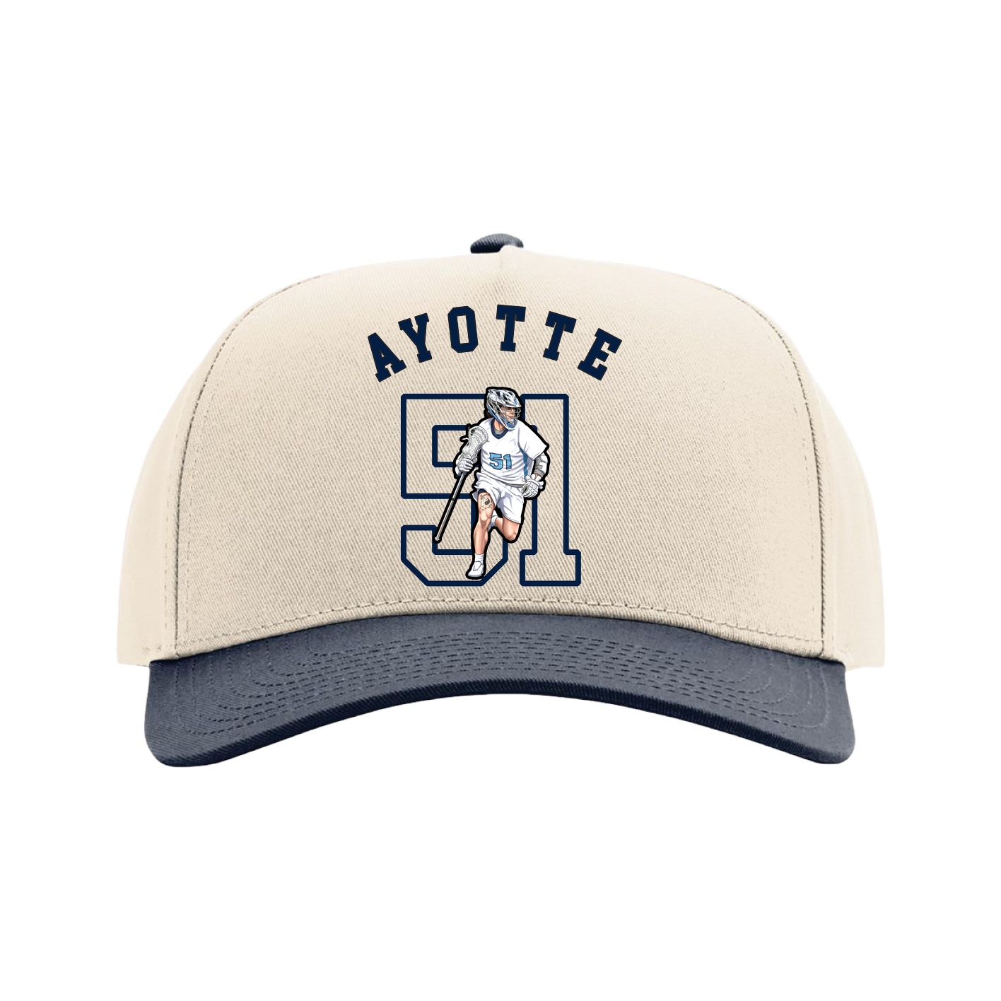 Full Fabric Five-Panel Champ Cap