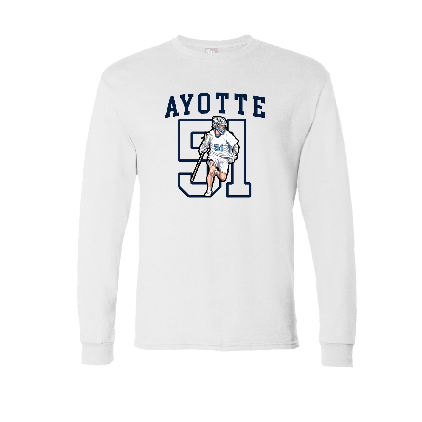Long Sleeve Tee — Shirsey in White