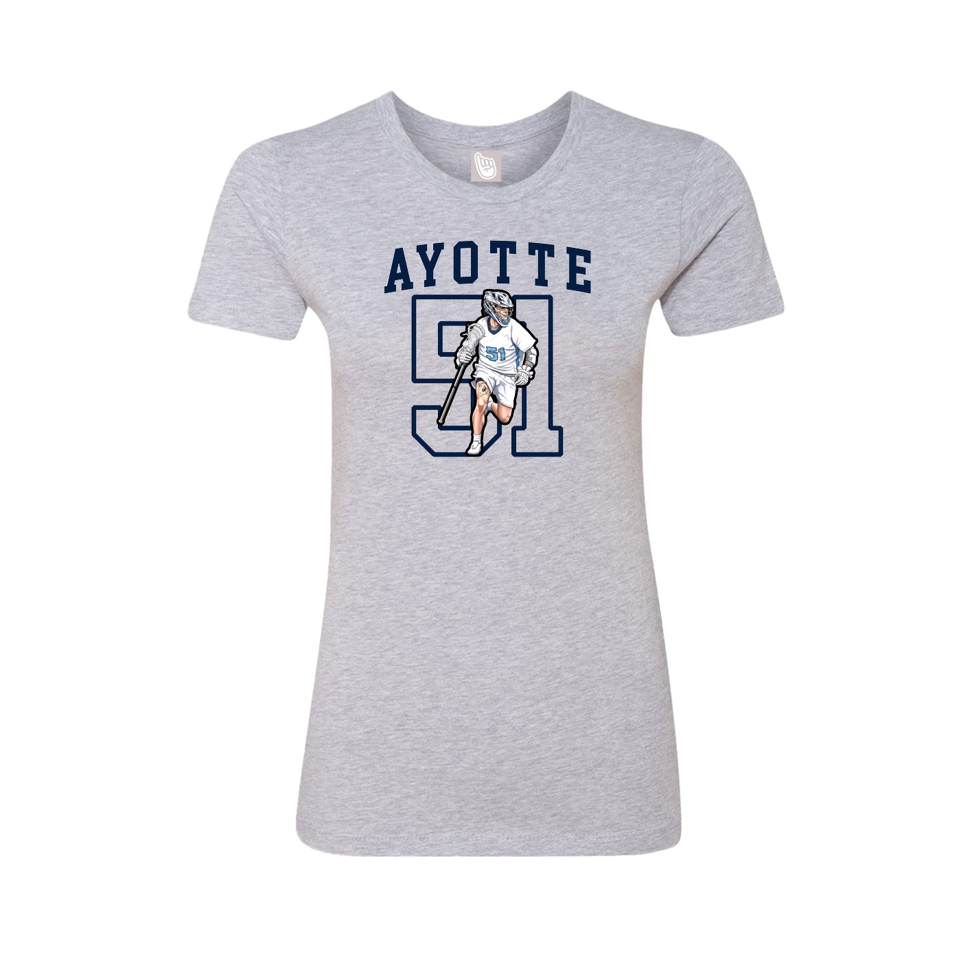 Womens Tee — Shirsey in Grey