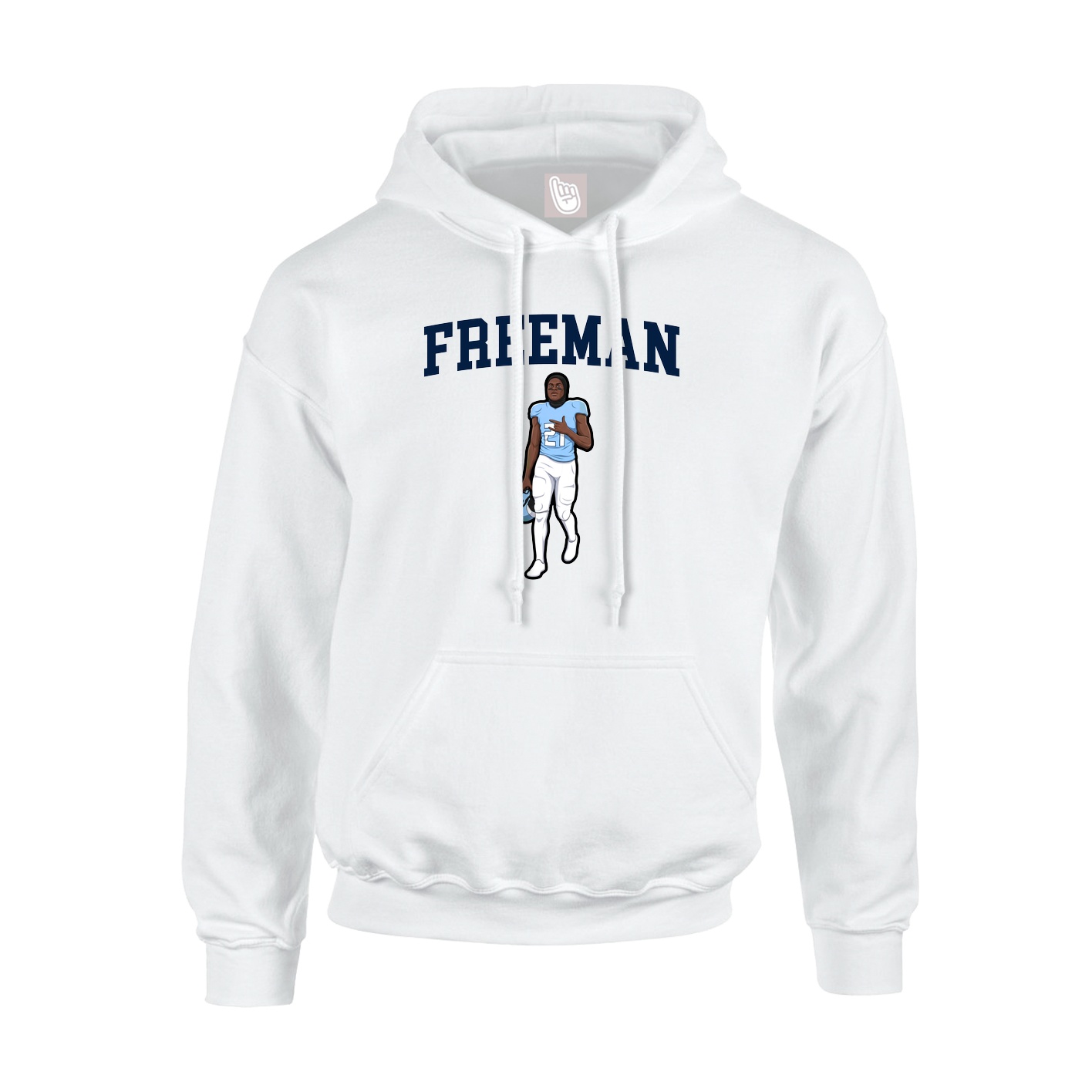Hoodie — Shirsey in White
