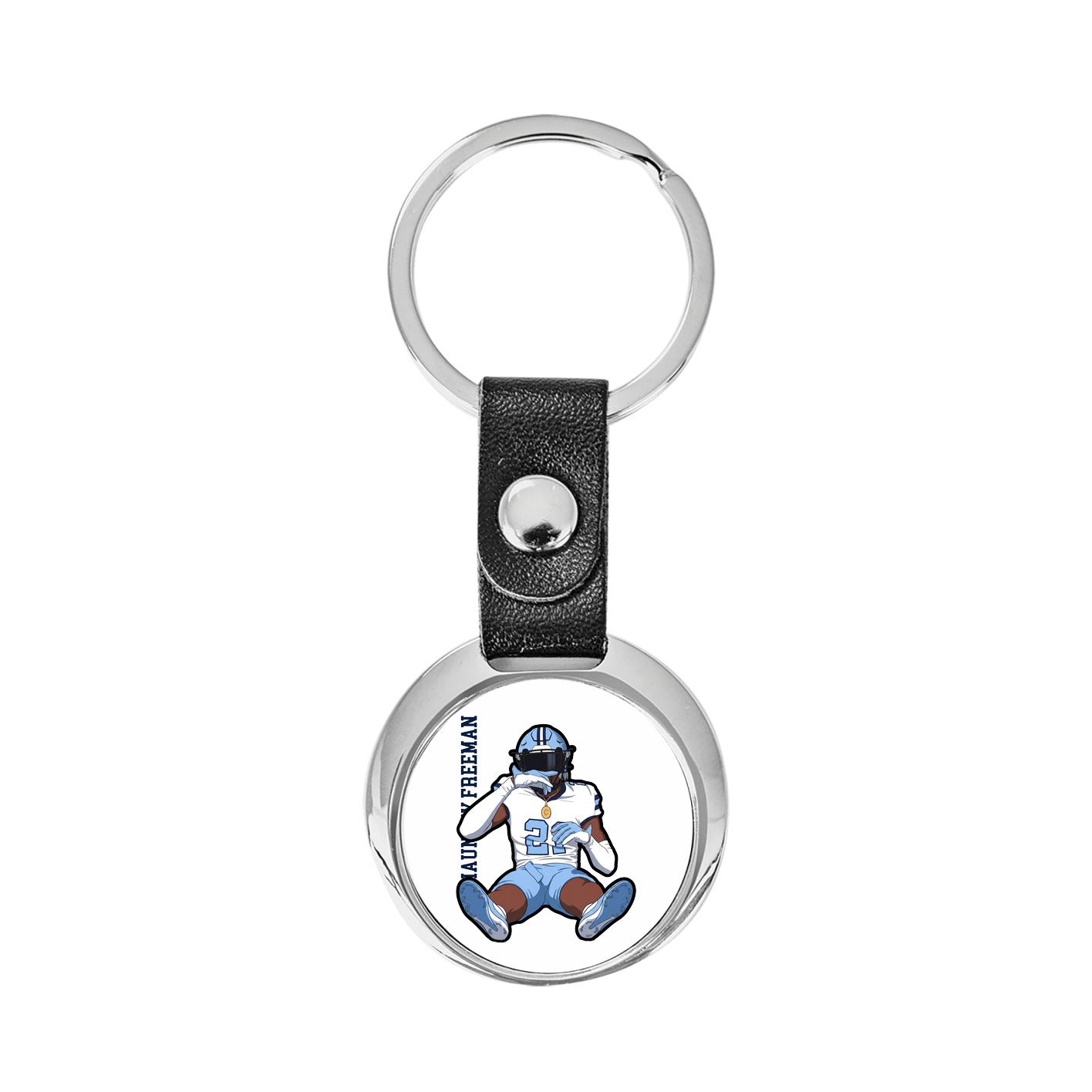 Key Chain — Name Vertical in Classic