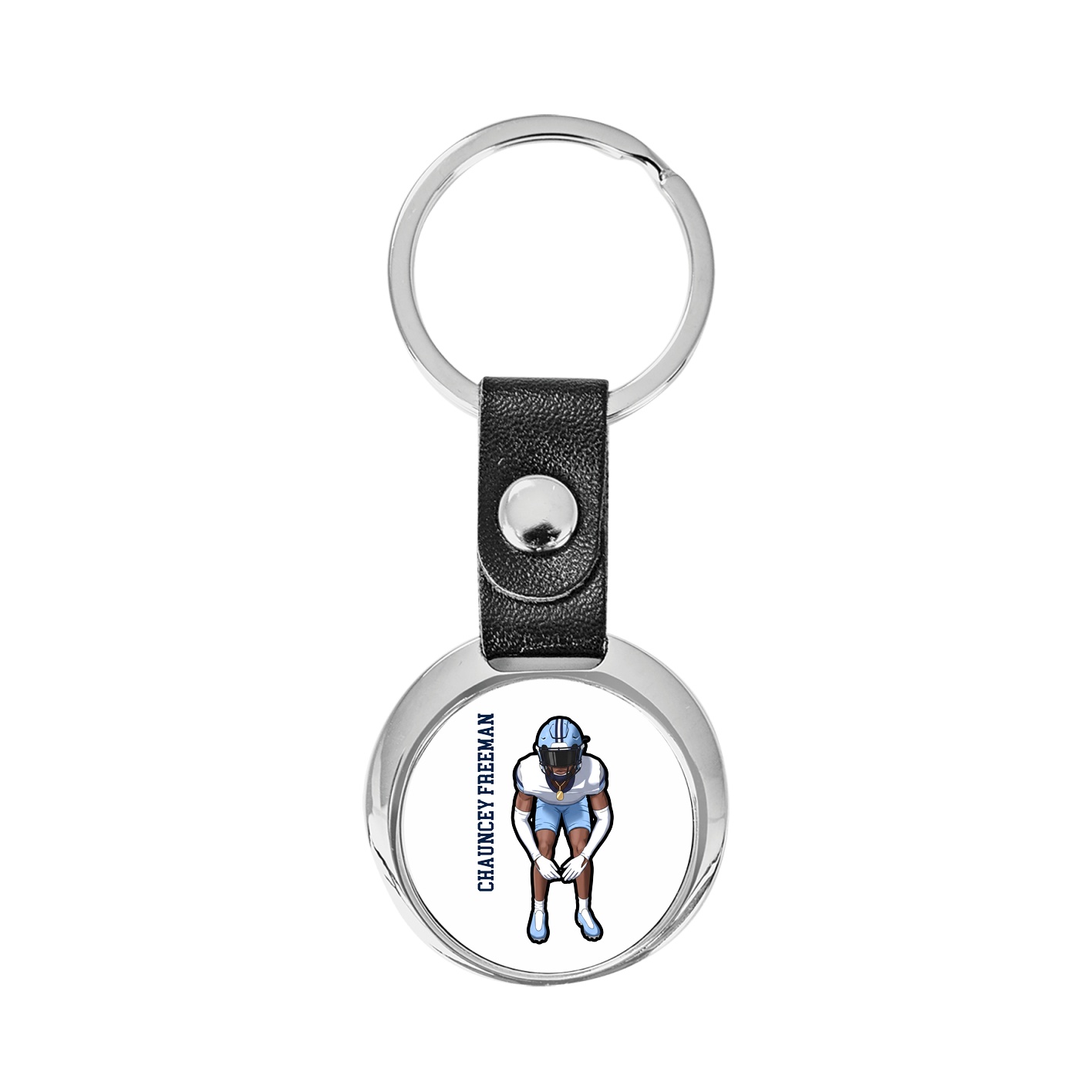 Key Chain — Name Vertical in Classic