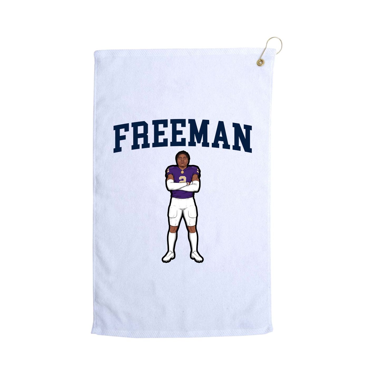 Golf Towel — Shirsey in White