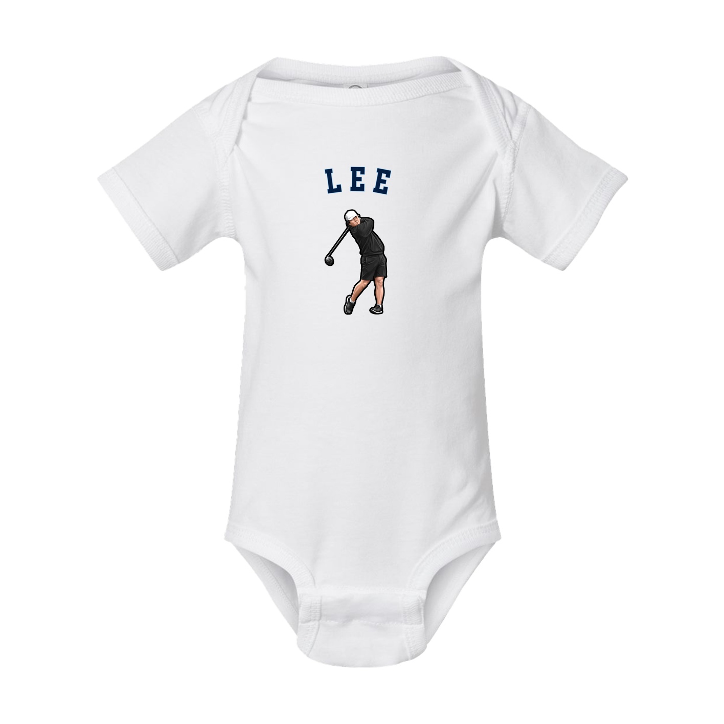 Baby Onesie — Shirsey Arch in White
