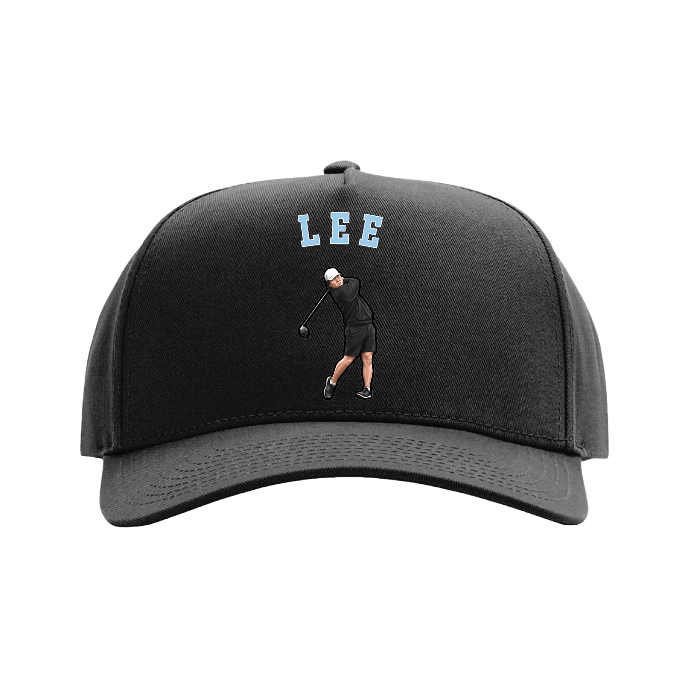 Full Fabric Five-Panel Champ Cap