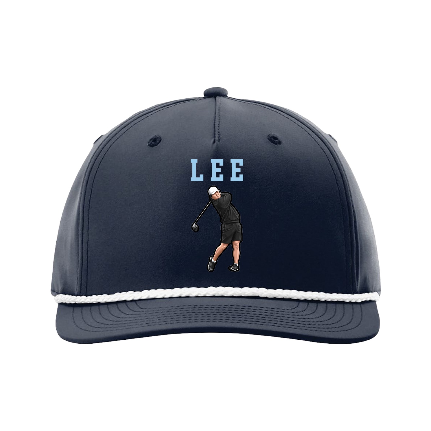 Five-Panel Classic Rope Cap — Shirsey in Navy