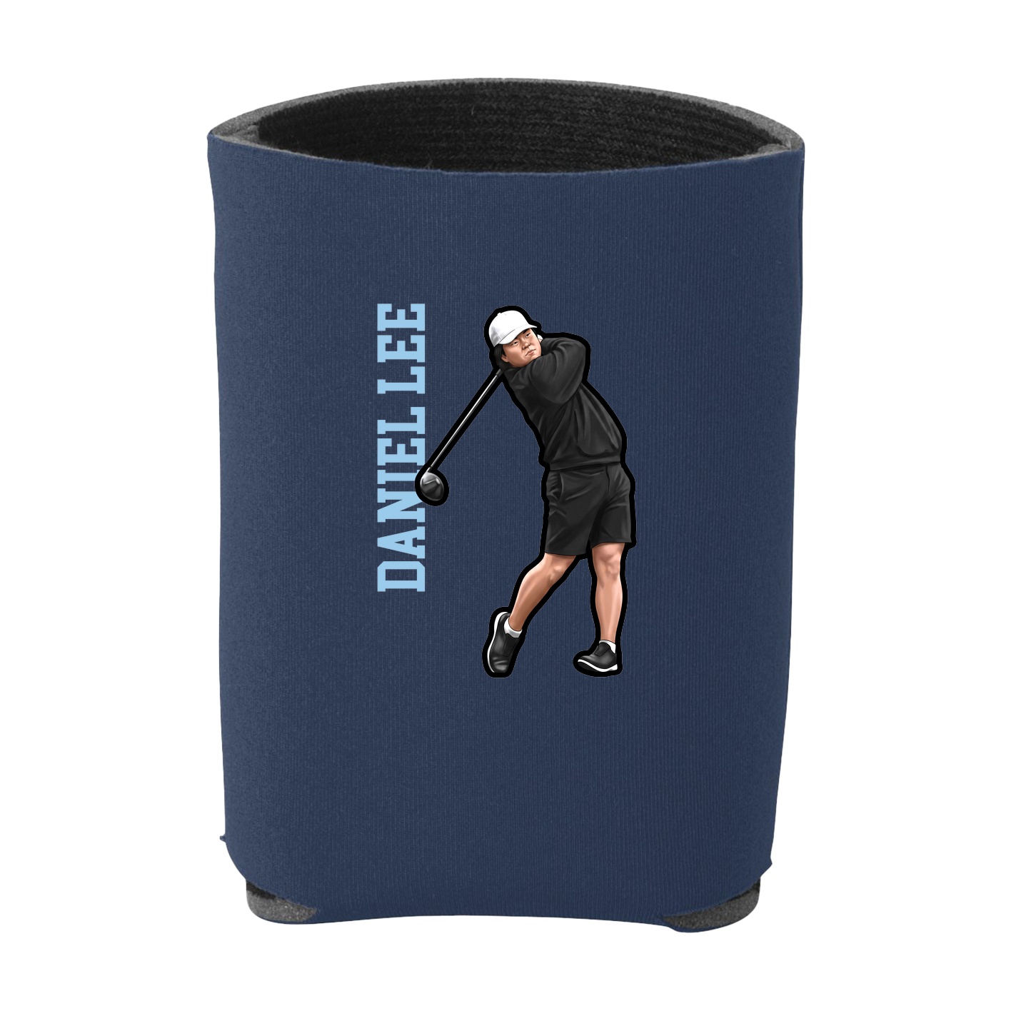 Can Holder — Name Vertical in Navy