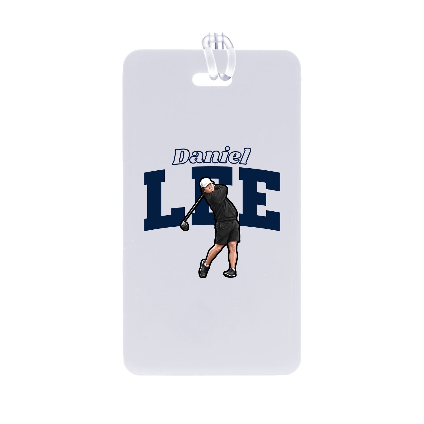Bag Tag — Name Arch in Classic