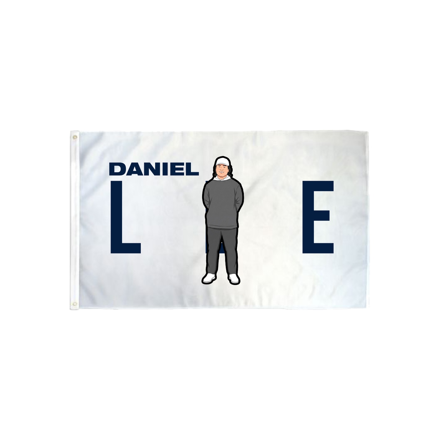 3x5 Flag — Player Name in Classic