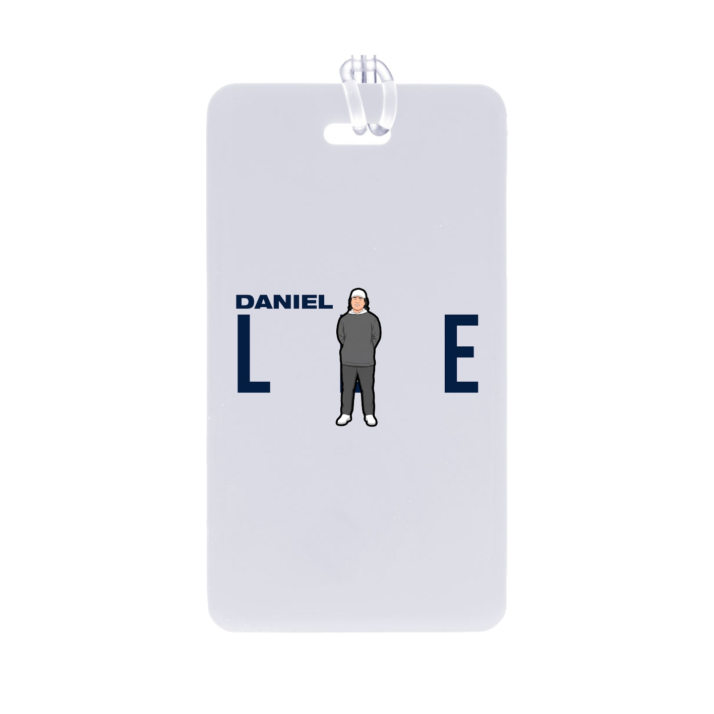 Bag Tag — Player Name in Classic