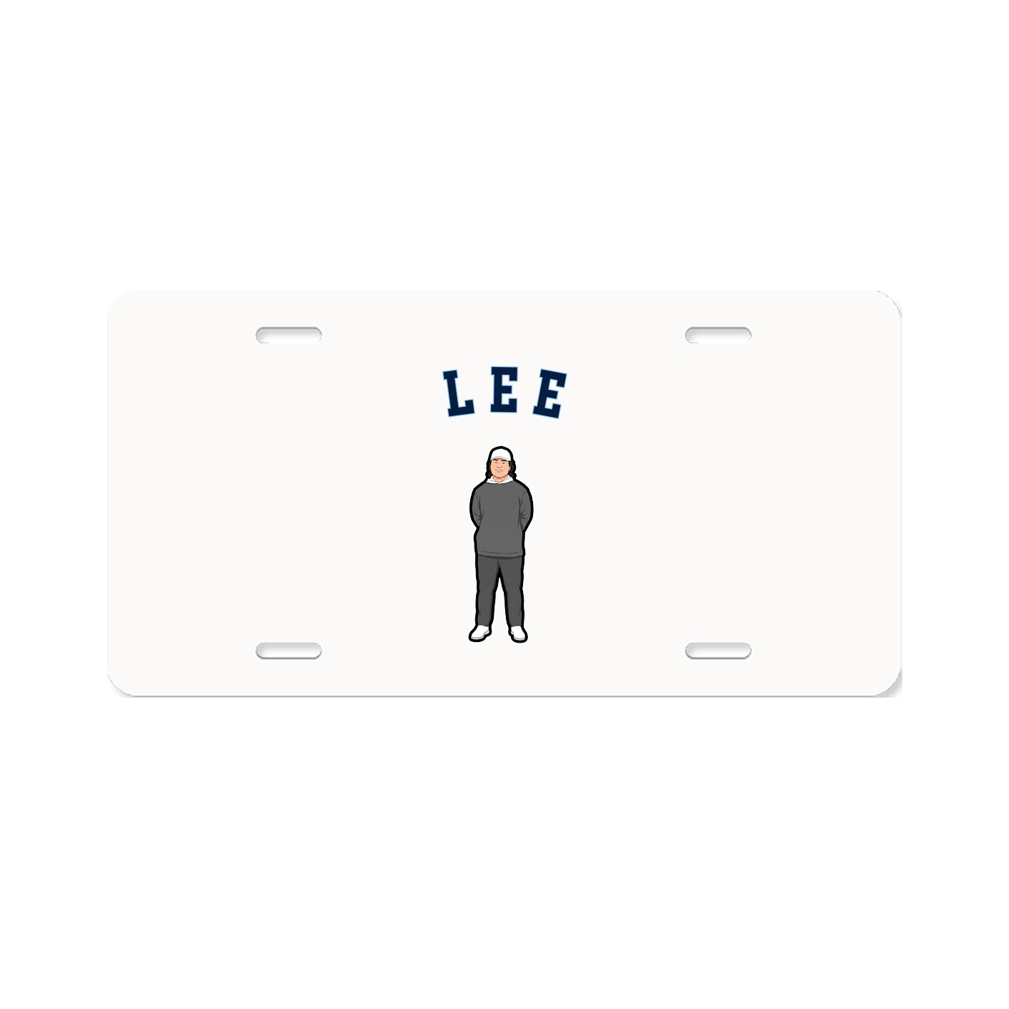 License Plate — Shirsey Arch in Classic