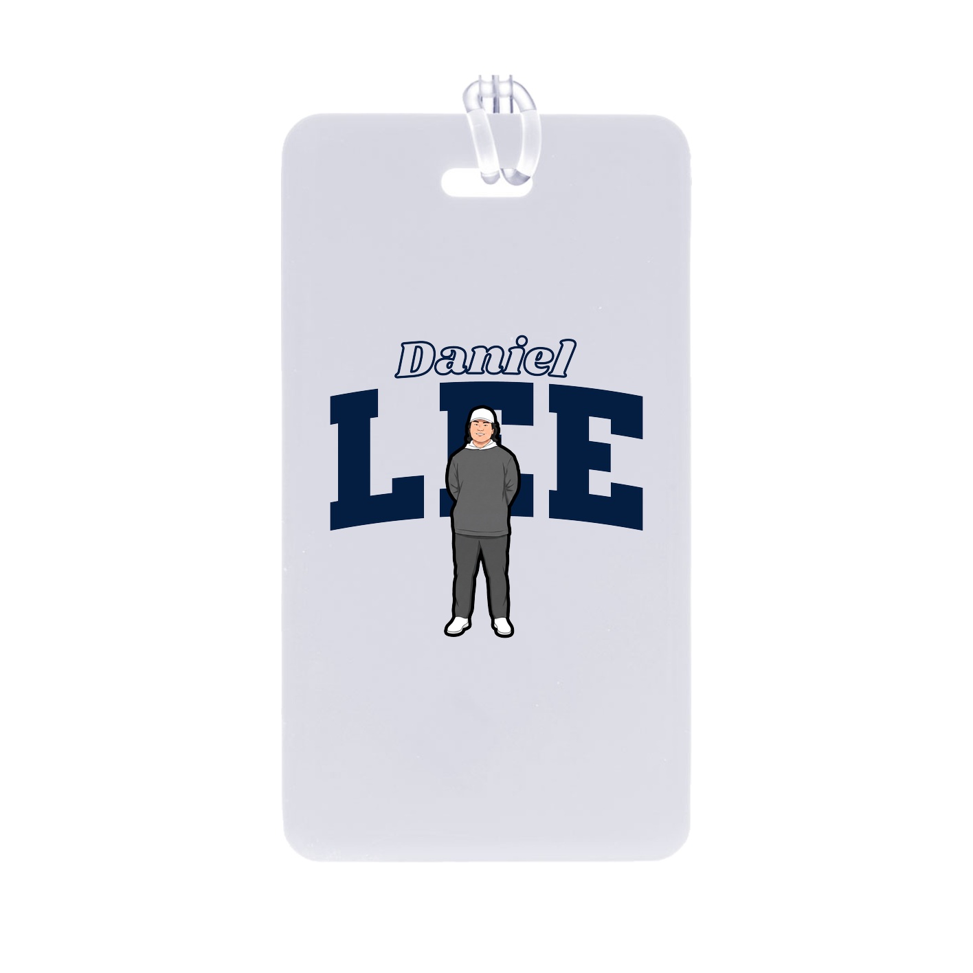 Bag Tag — Name Arch in Classic
