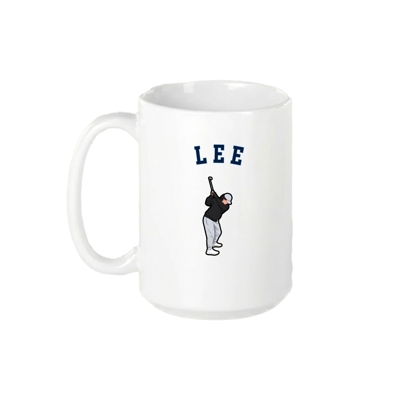 15oz Coffee Mug — Shirsey Arch in White