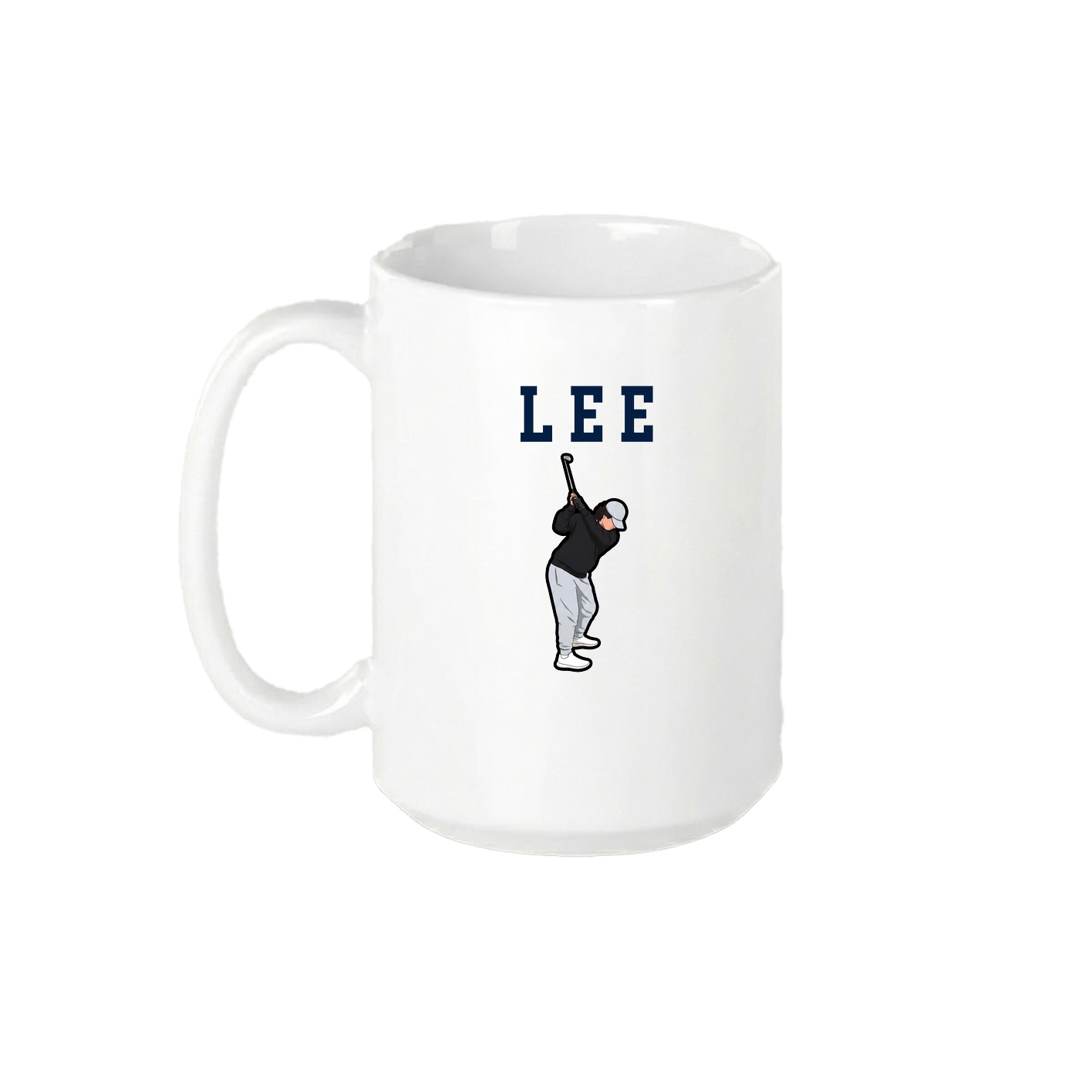 15oz Coffee Mug — Shirsey in White