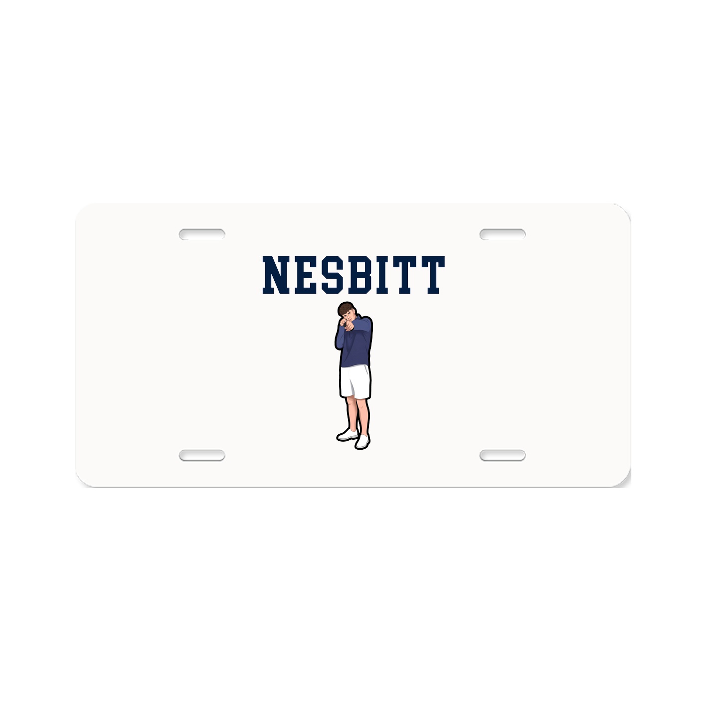 License Plate — Shirsey in Classic