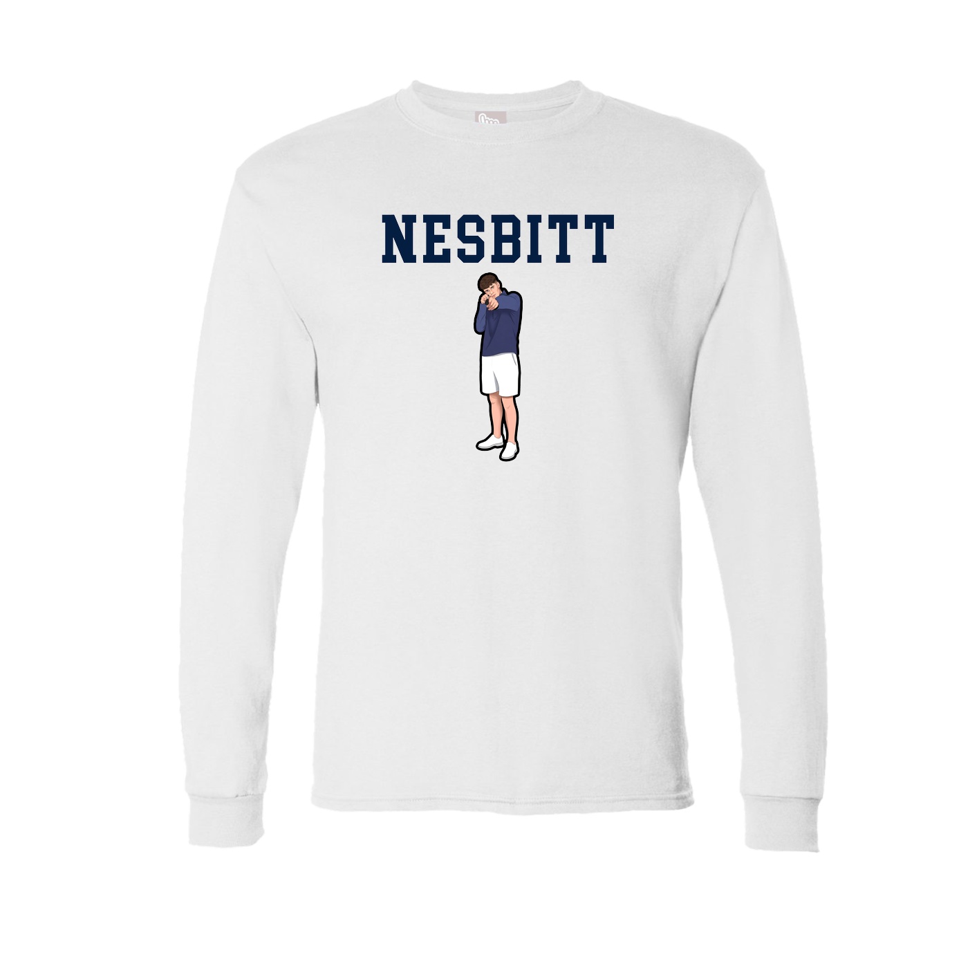 Long Sleeve Tee — Shirsey in White