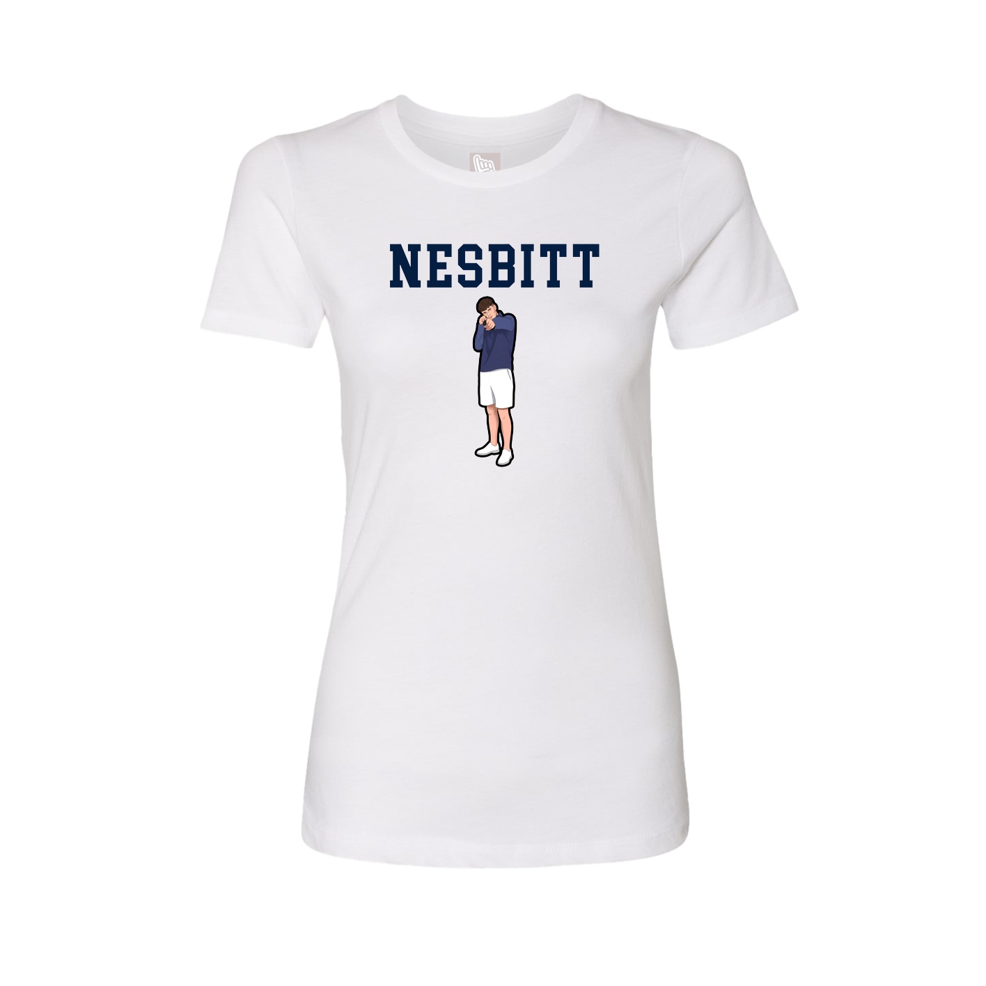 Fitted Women's Tee — Shirsey in White