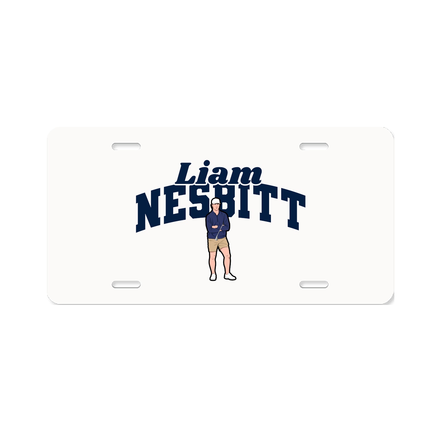 License Plate — Signature Arch in Classic