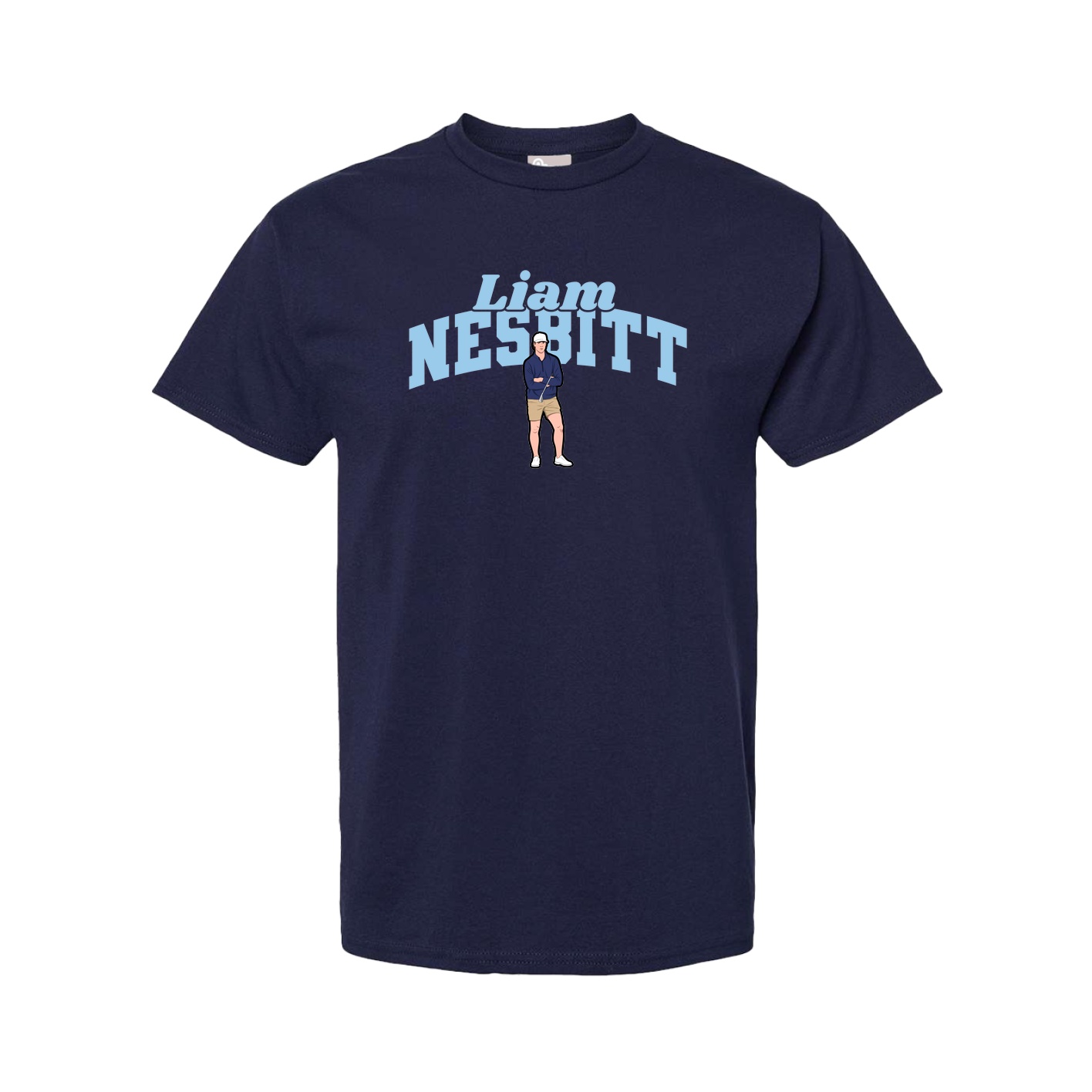 Youth Tee — Signature Arch in Navy