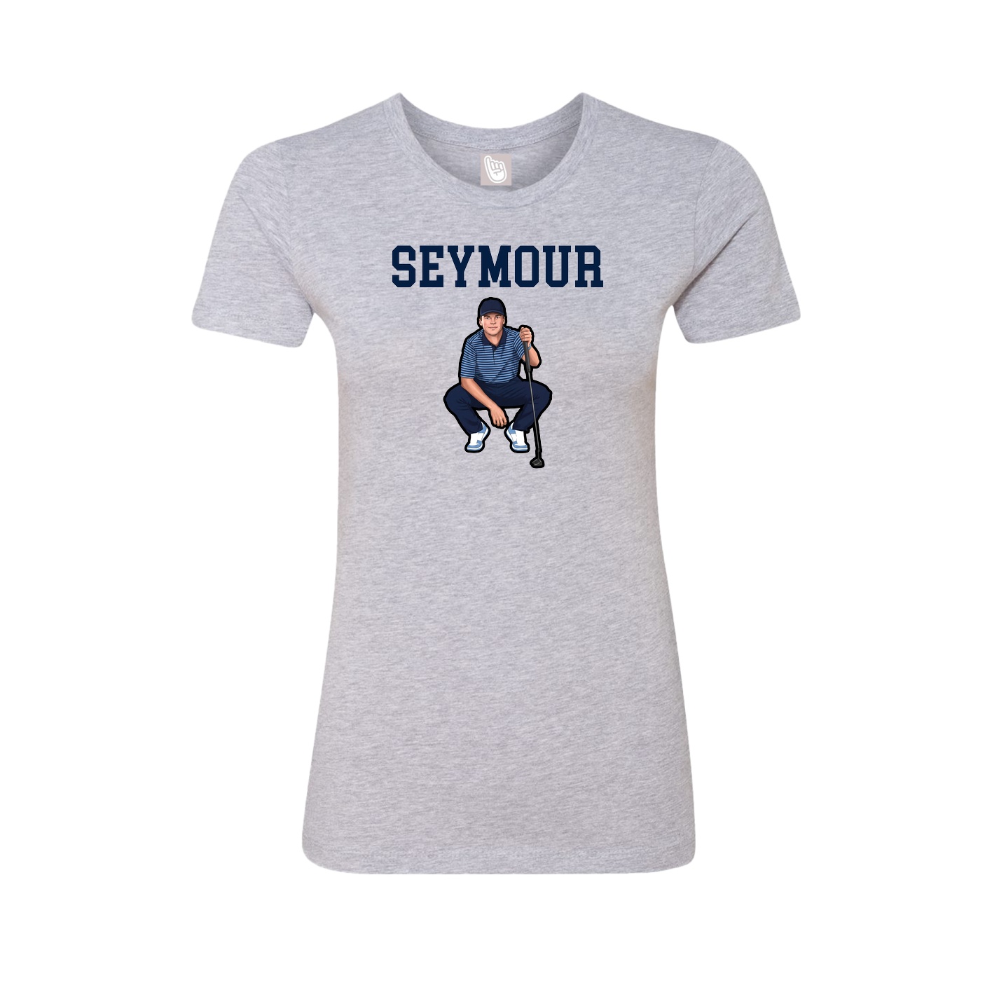 Fitted Women's Tee — Shirsey in Grey