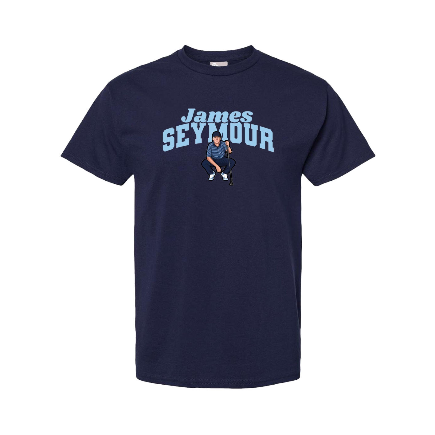 Tee — Signature Arch in Navy
