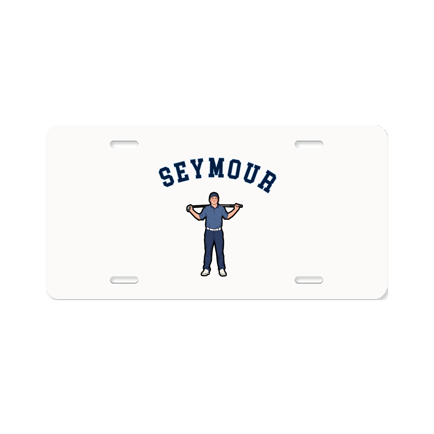 License Plate — Shirsey Arch in Classic
