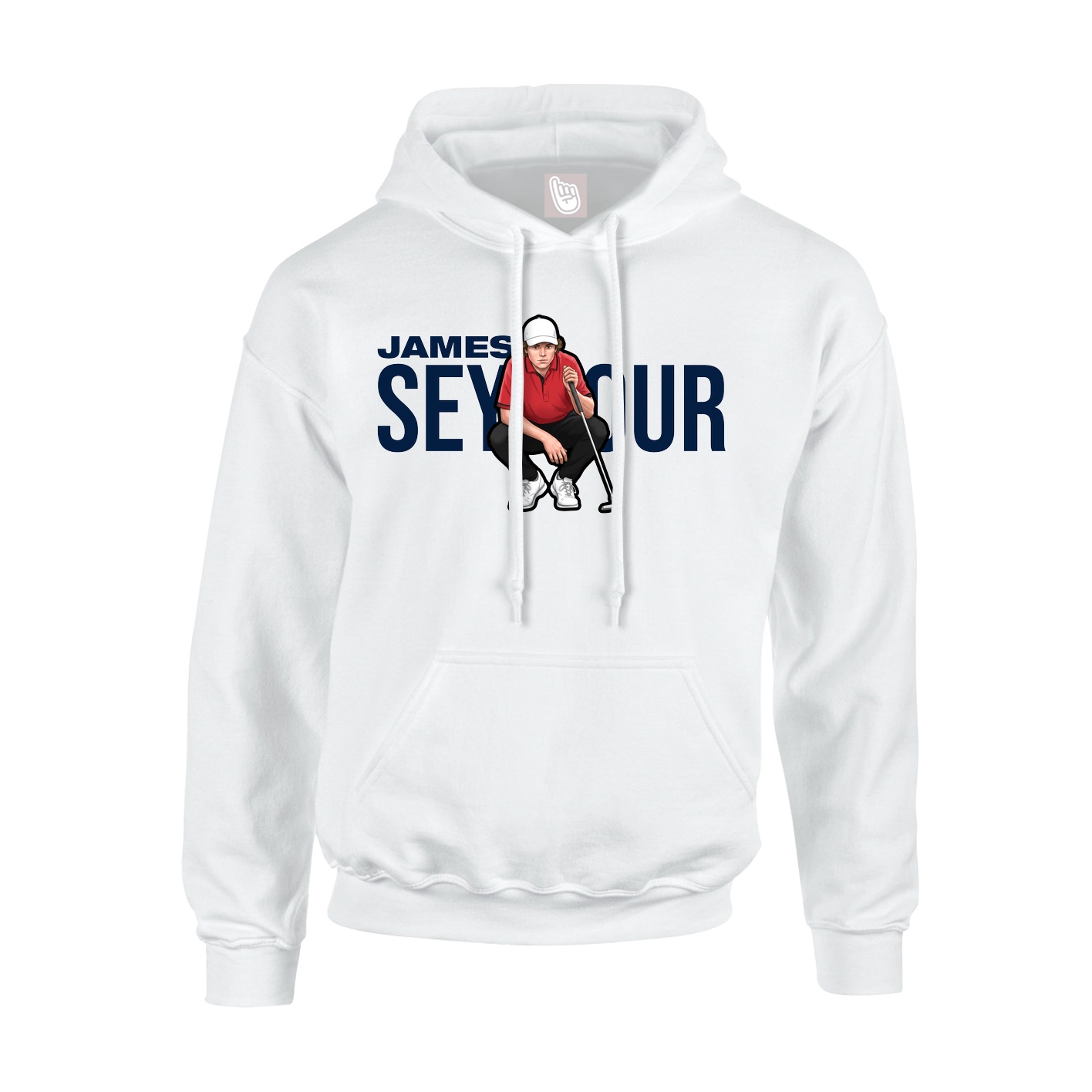 Hoodie — Player Name in White