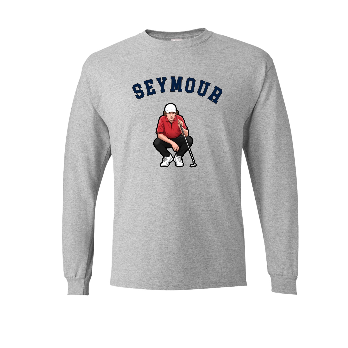 Long Sleeve Tee — Shirsey Arch in Grey