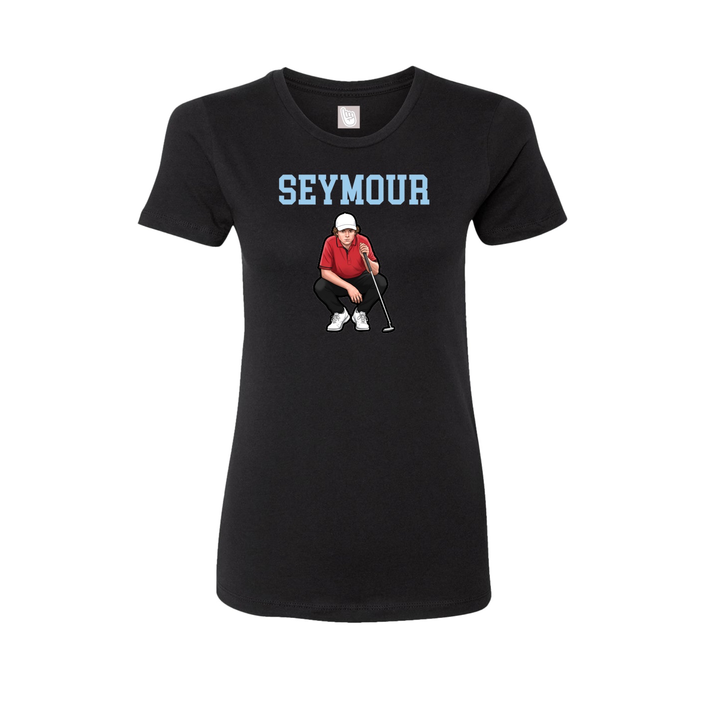 Fitted Women's Tee — Shirsey in Black