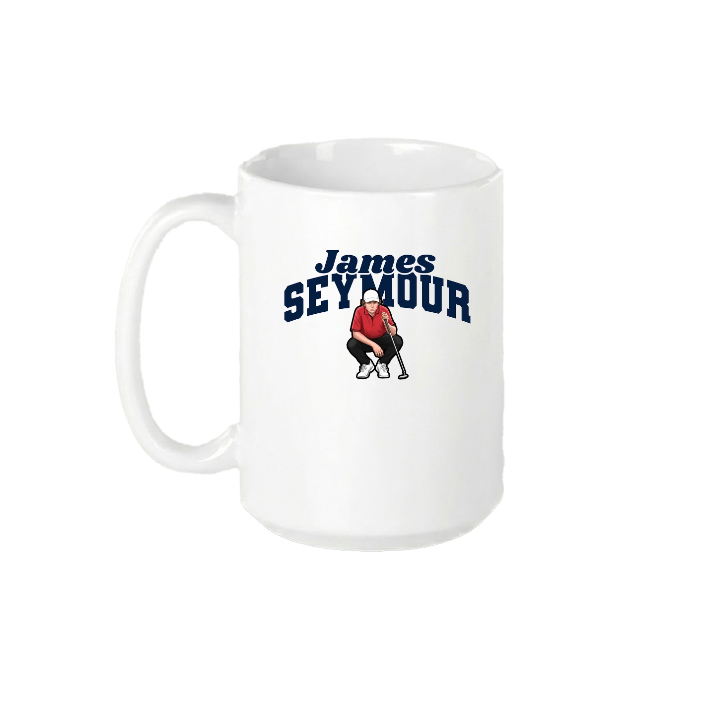 15oz Coffee Mug — Signature Arch in White