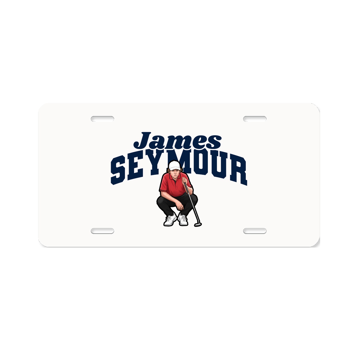 License Plate — Signature Arch in Classic