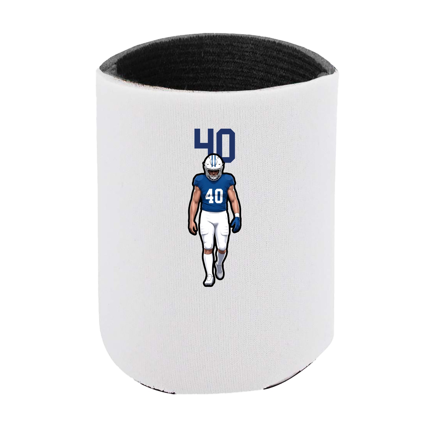 Can Holder — Number Top in White