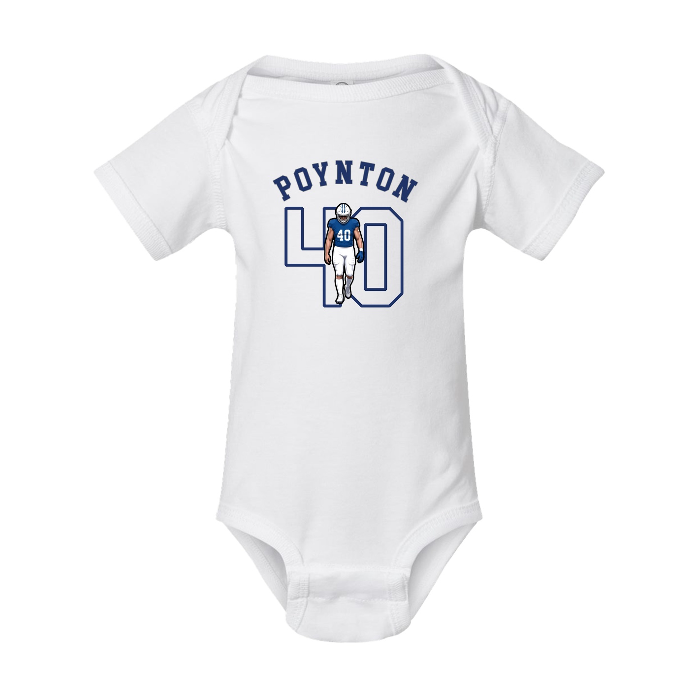Baby Onesie — Shirsey Arch in White