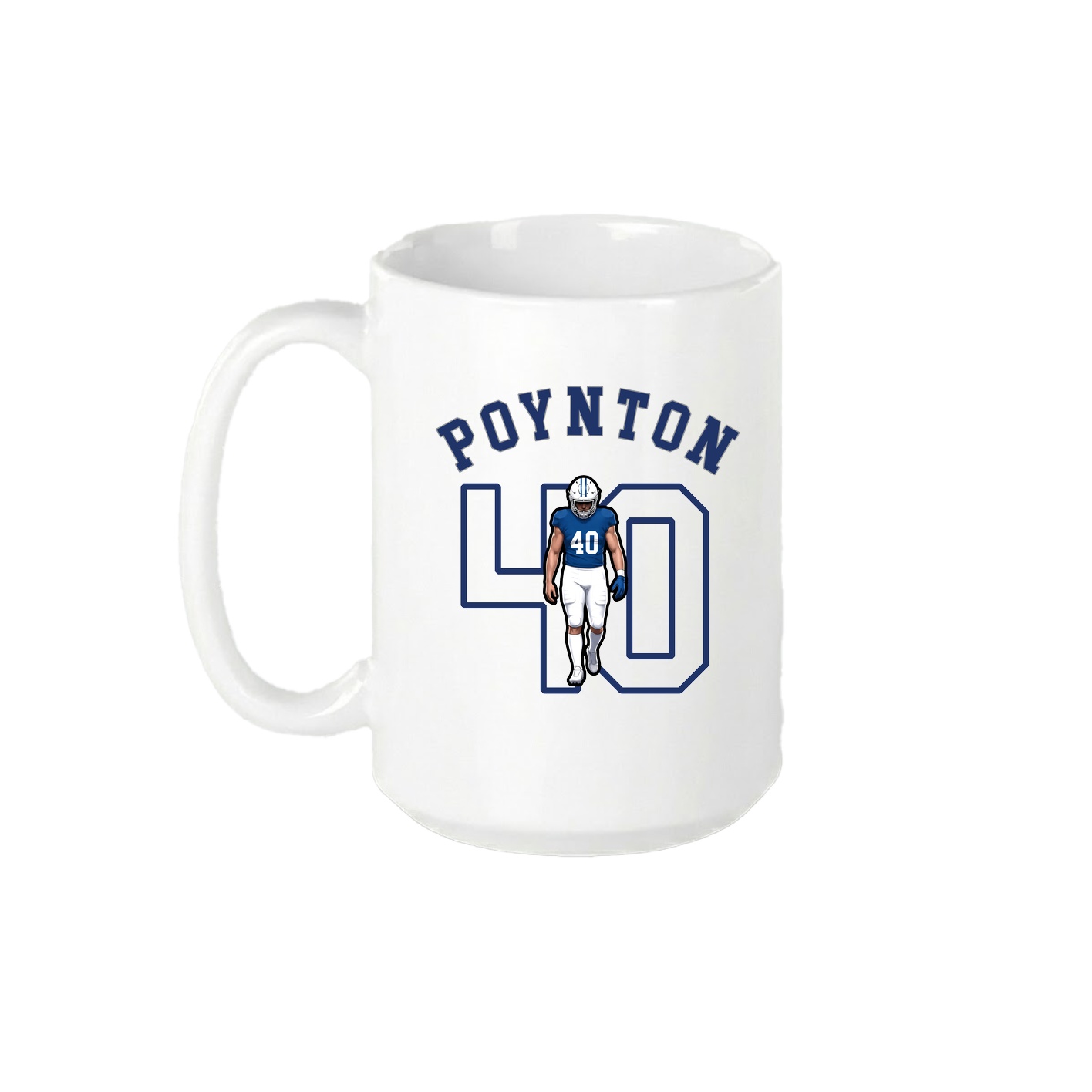 15oz Coffee Mug — Shirsey Arch in White