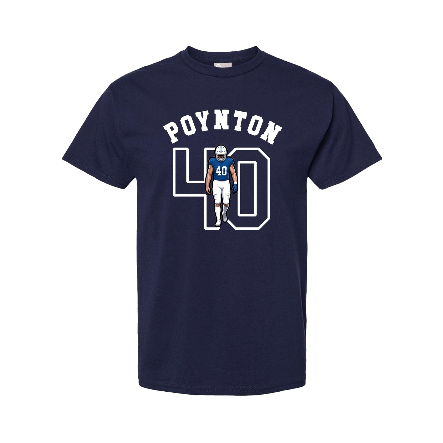 Youth Tee — Shirsey Arch in Navy