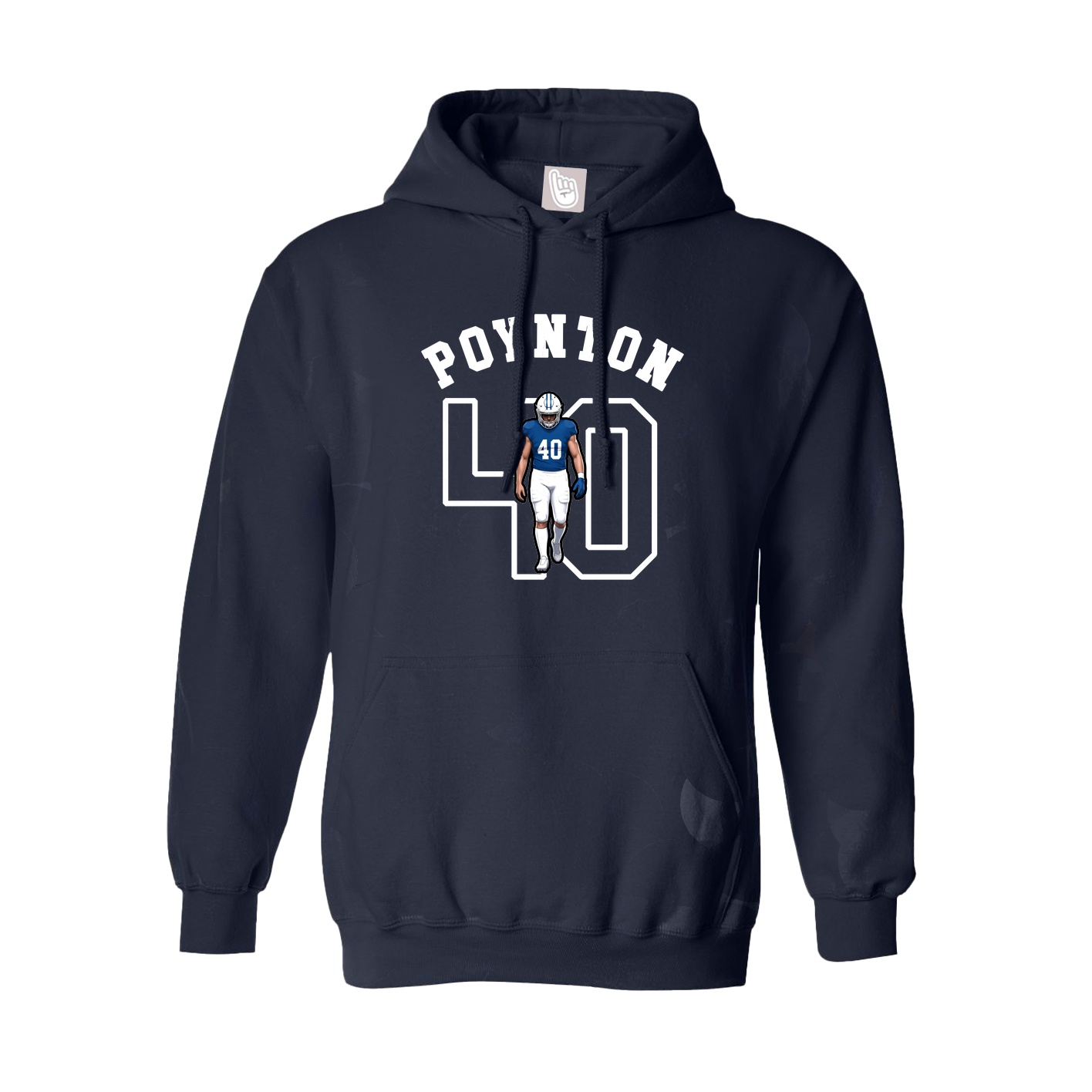 Youth Hoodie — Shirsey Arch in Navy