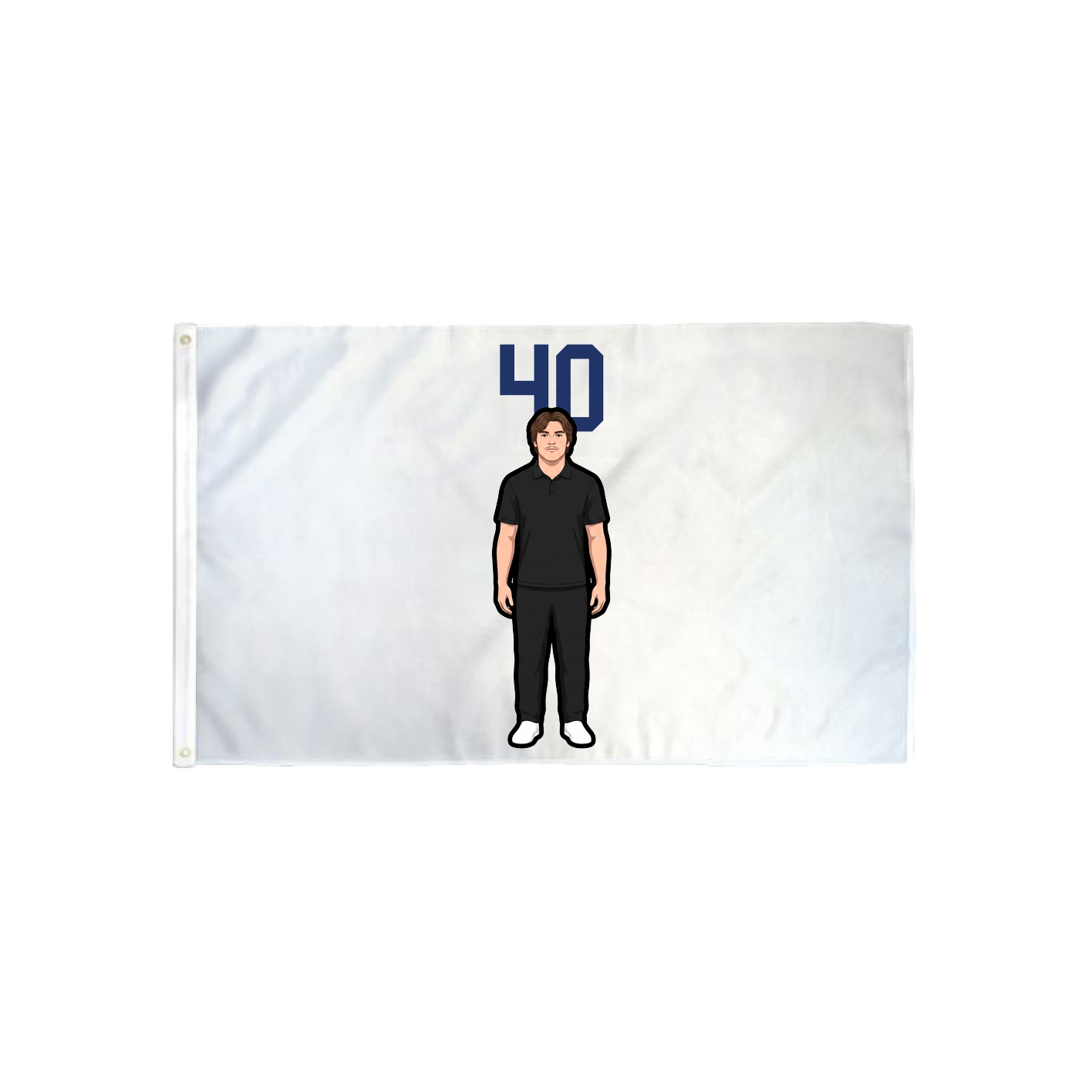 3x5 Flag — Number Top in Classic