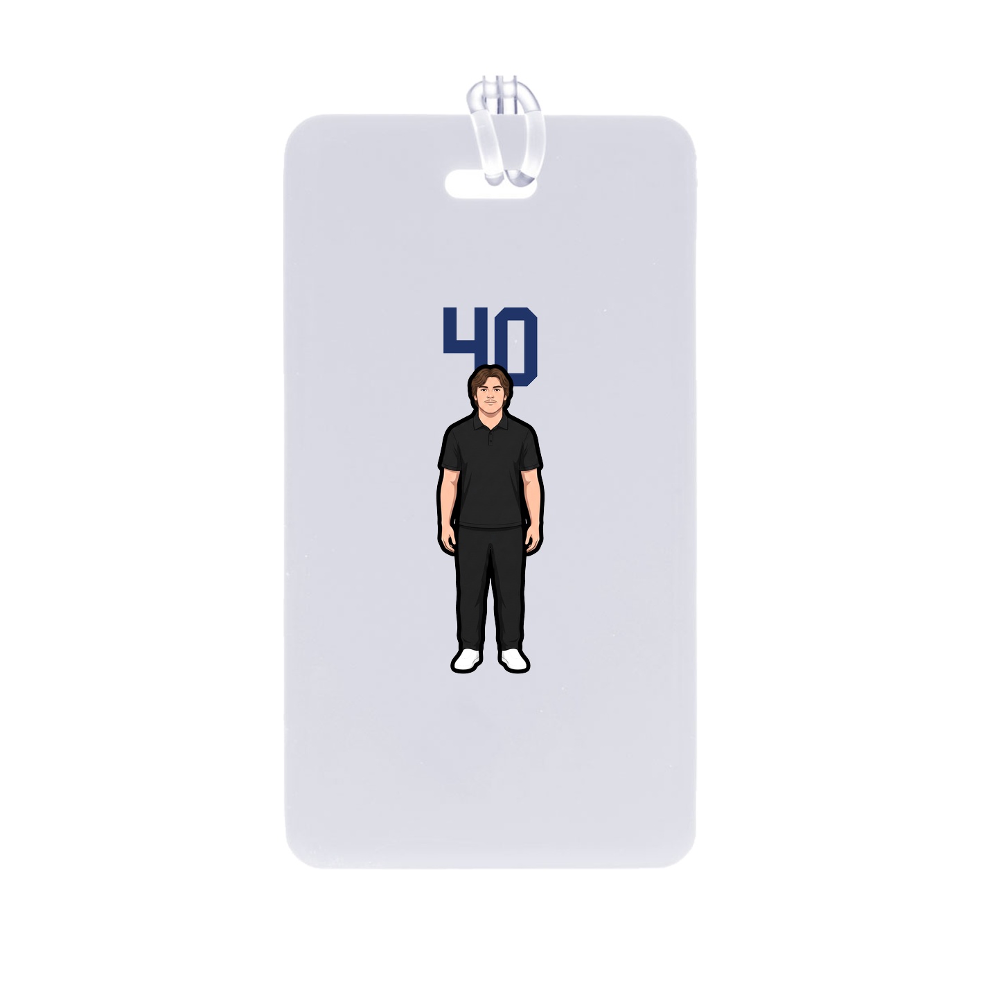 Bag Tag — Number Top in Classic