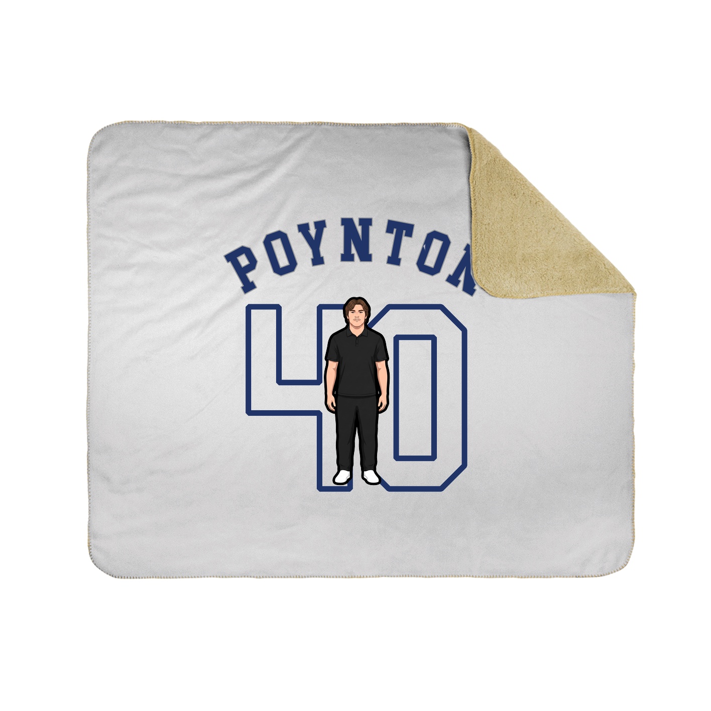 Throw Blanket — Shirsey Arch in White