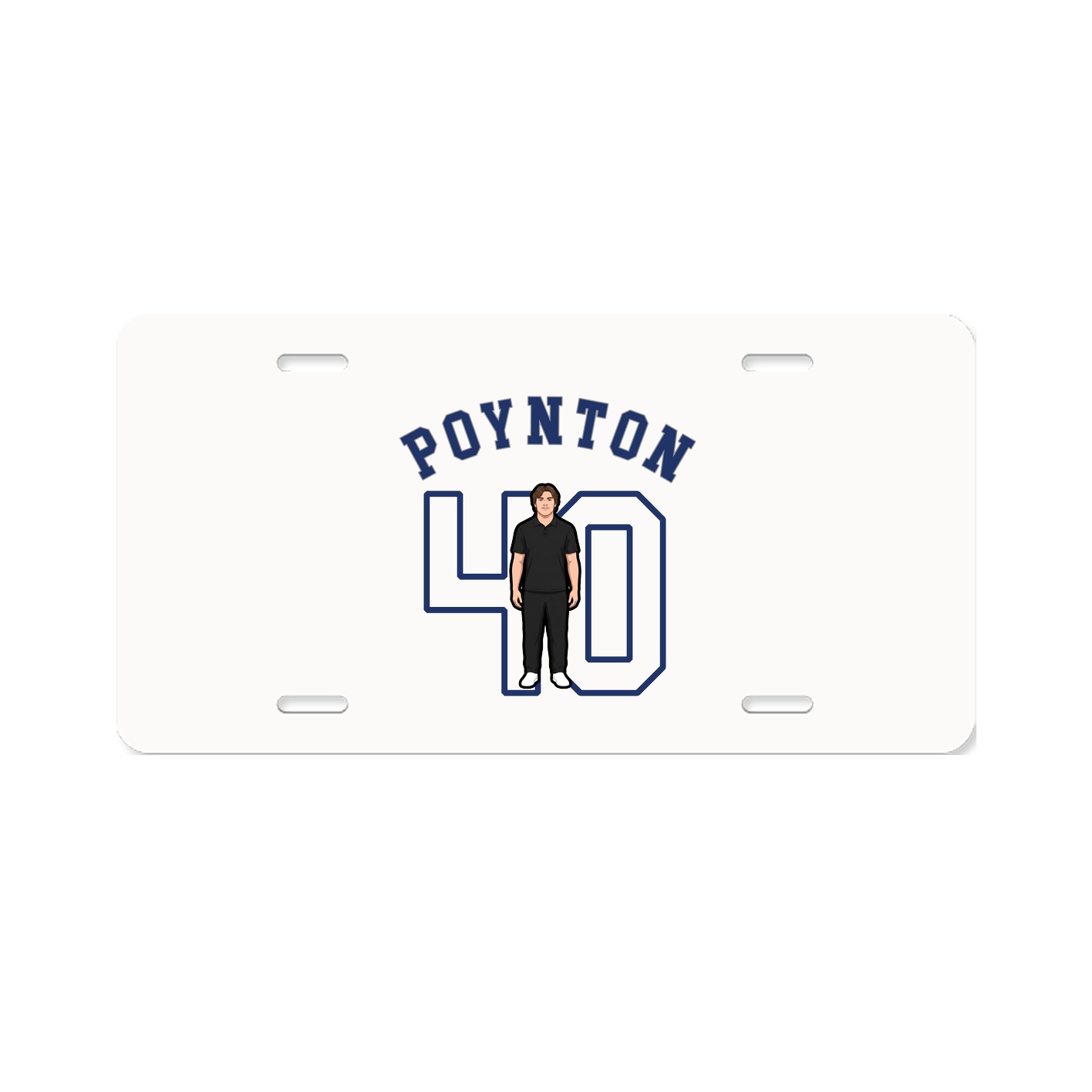 License Plate — Shirsey Arch in Classic